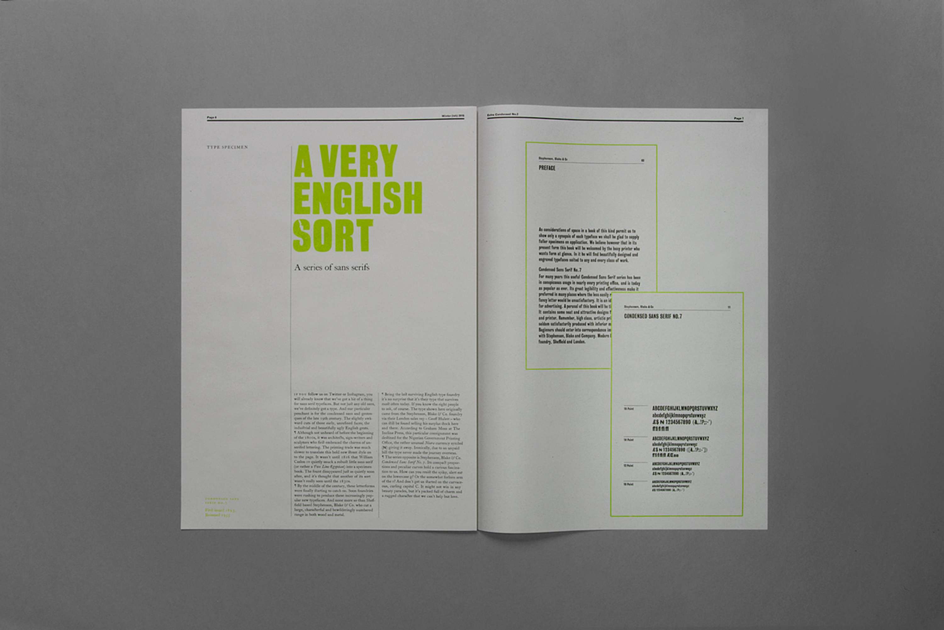 Extra Condensed No.2 by The Counter Press