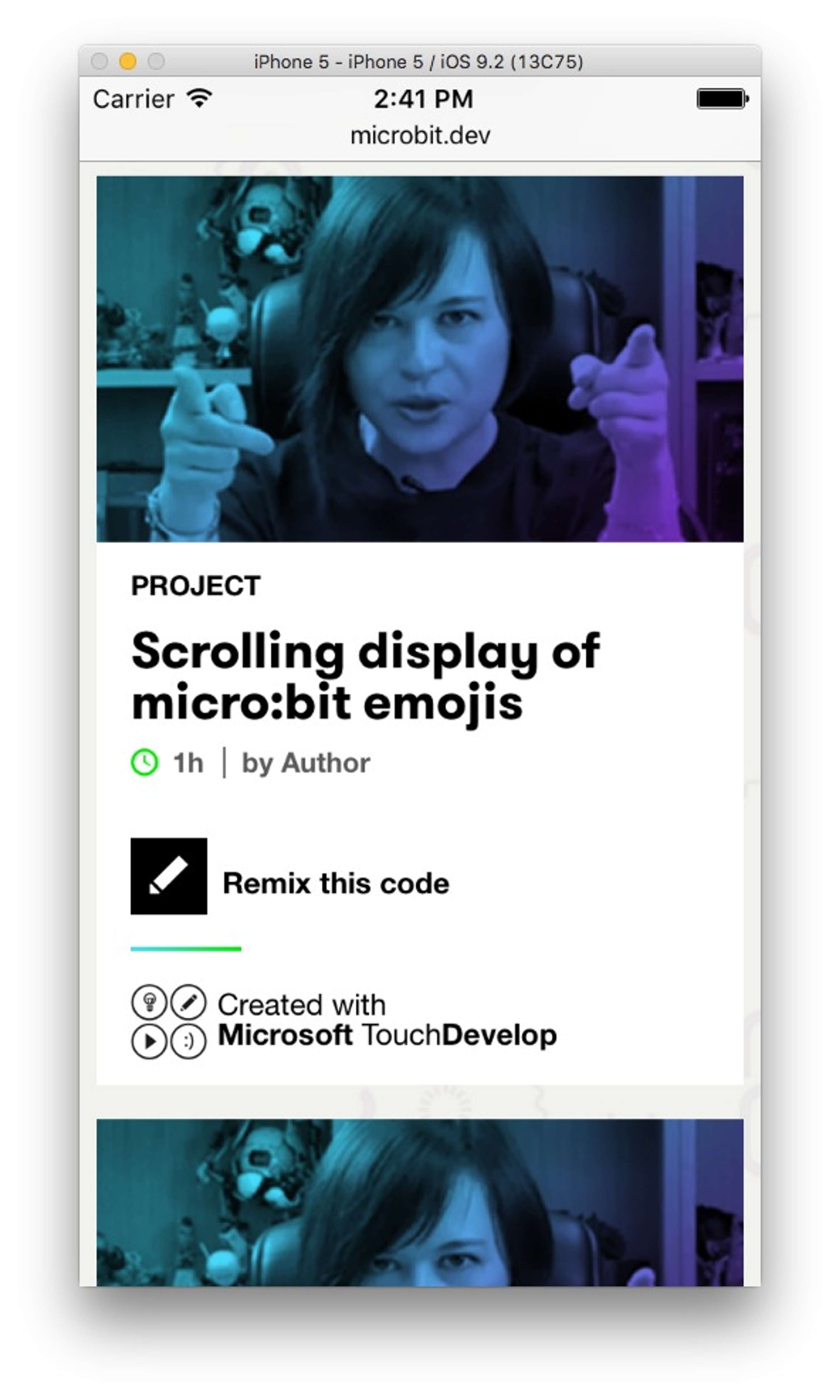 micro:bit by Phil Thompson