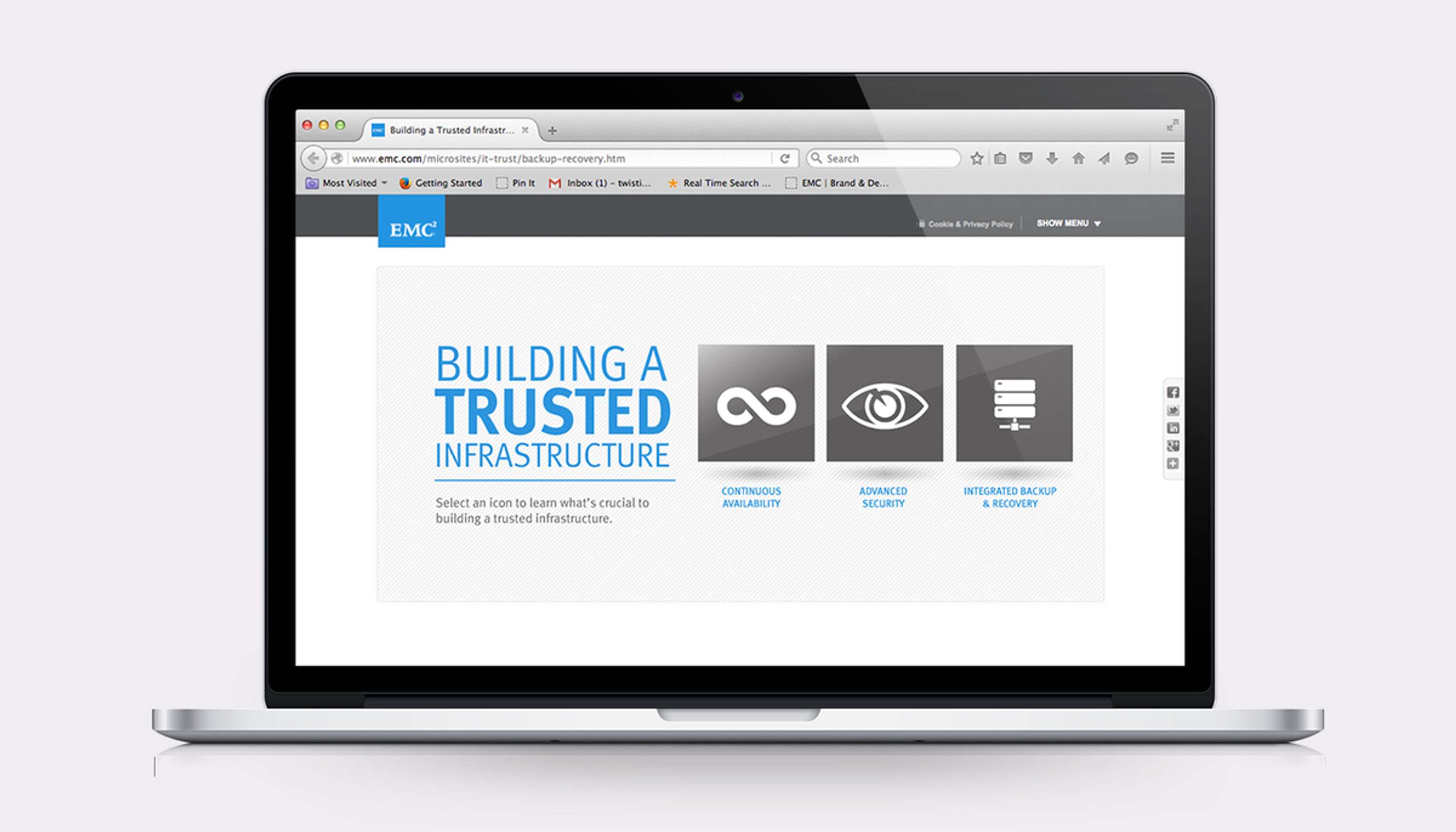 Trusted Infrastructure Widget by Erika Haug