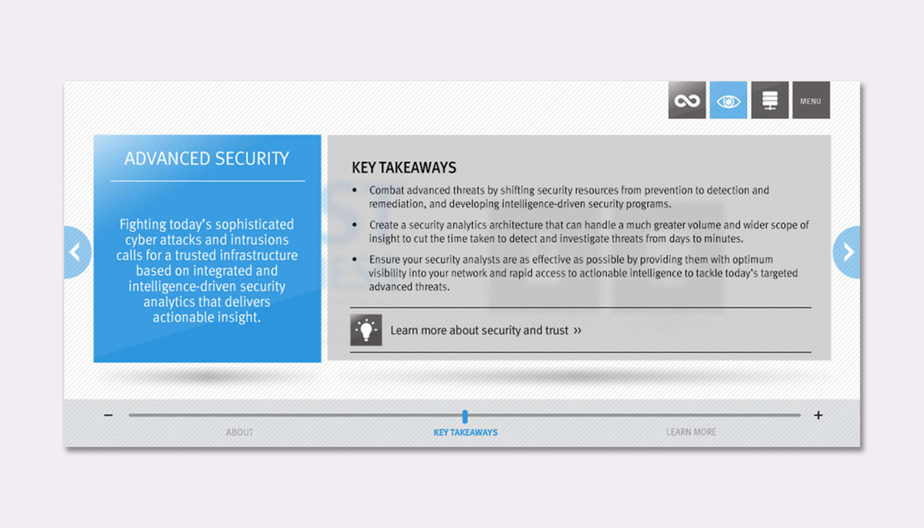 Trusted Infrastructure Widget by Erika Haug