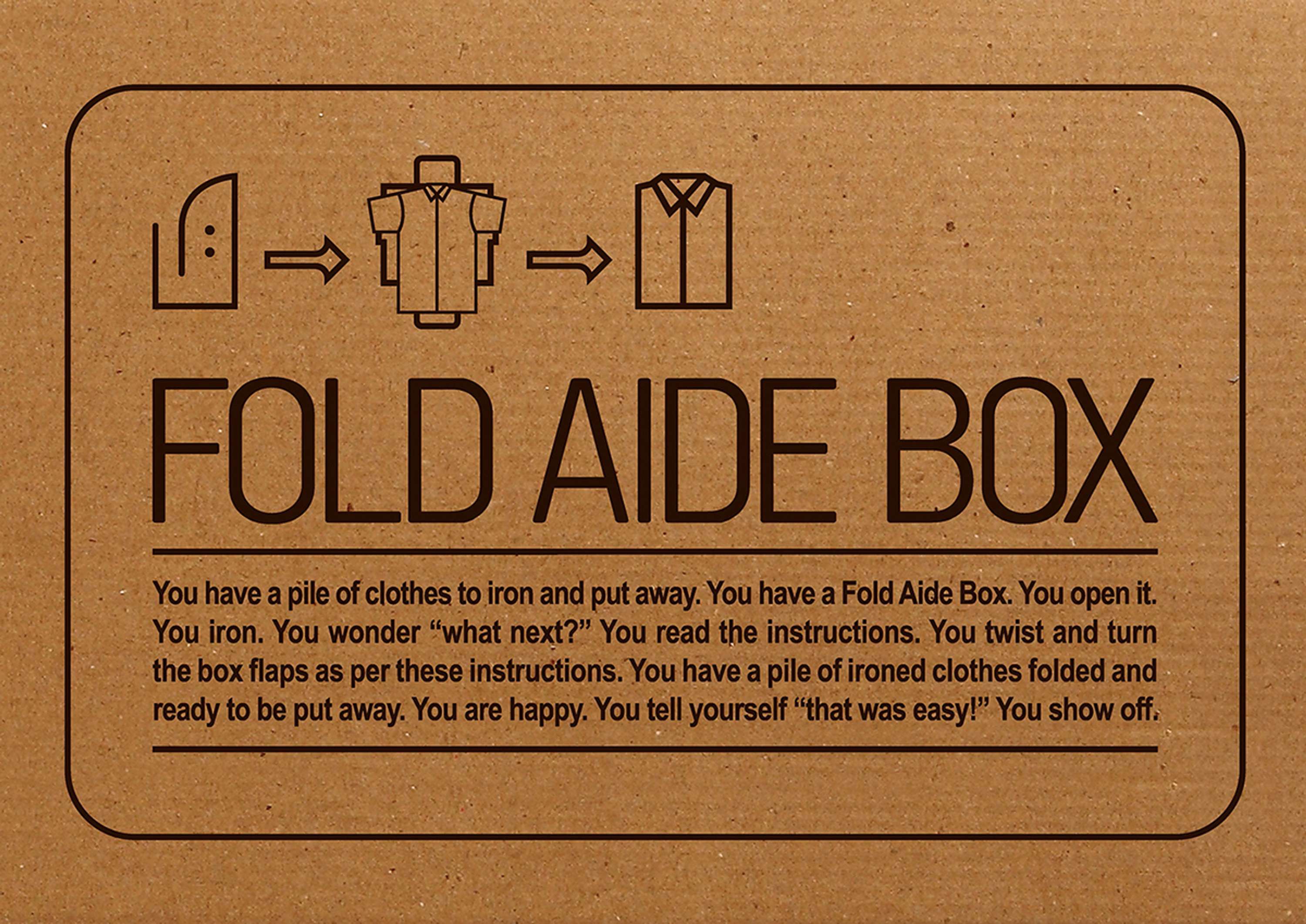 Bajaj - Fold Aide Box by Zainab (Karachiwala) Engineer