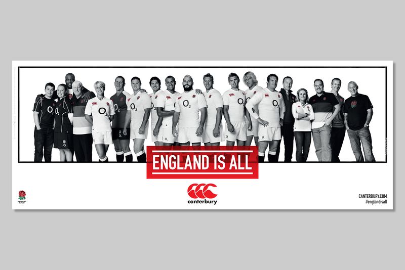 David Bailey & England Rugby by Richard Smith