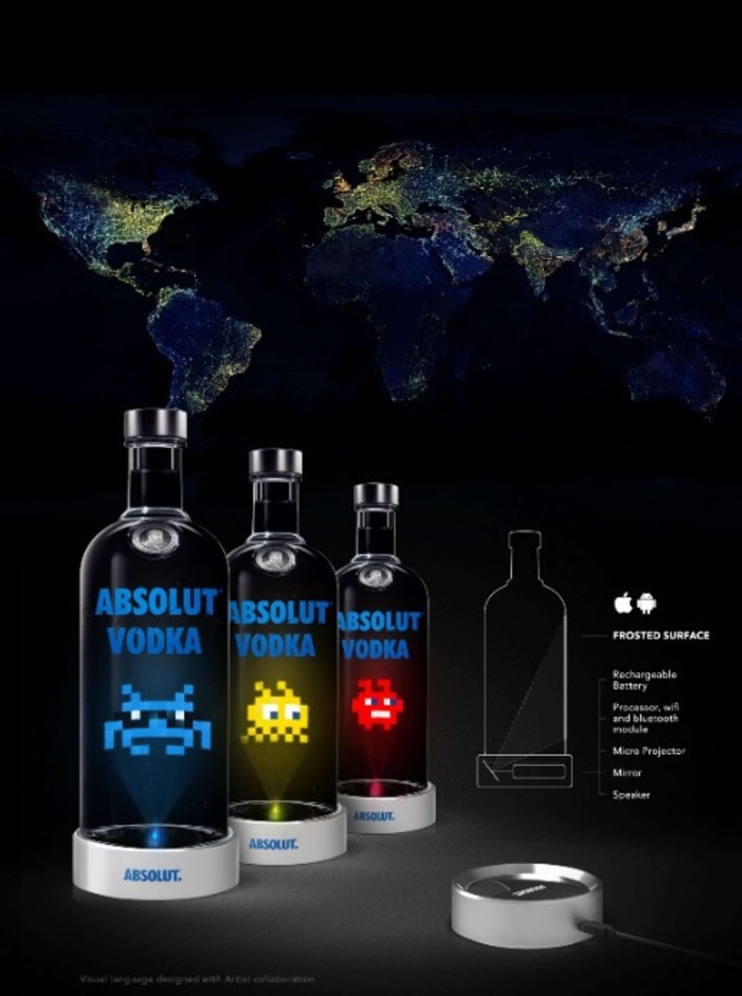 Absolut Connected Bottles Challenge by The Socials