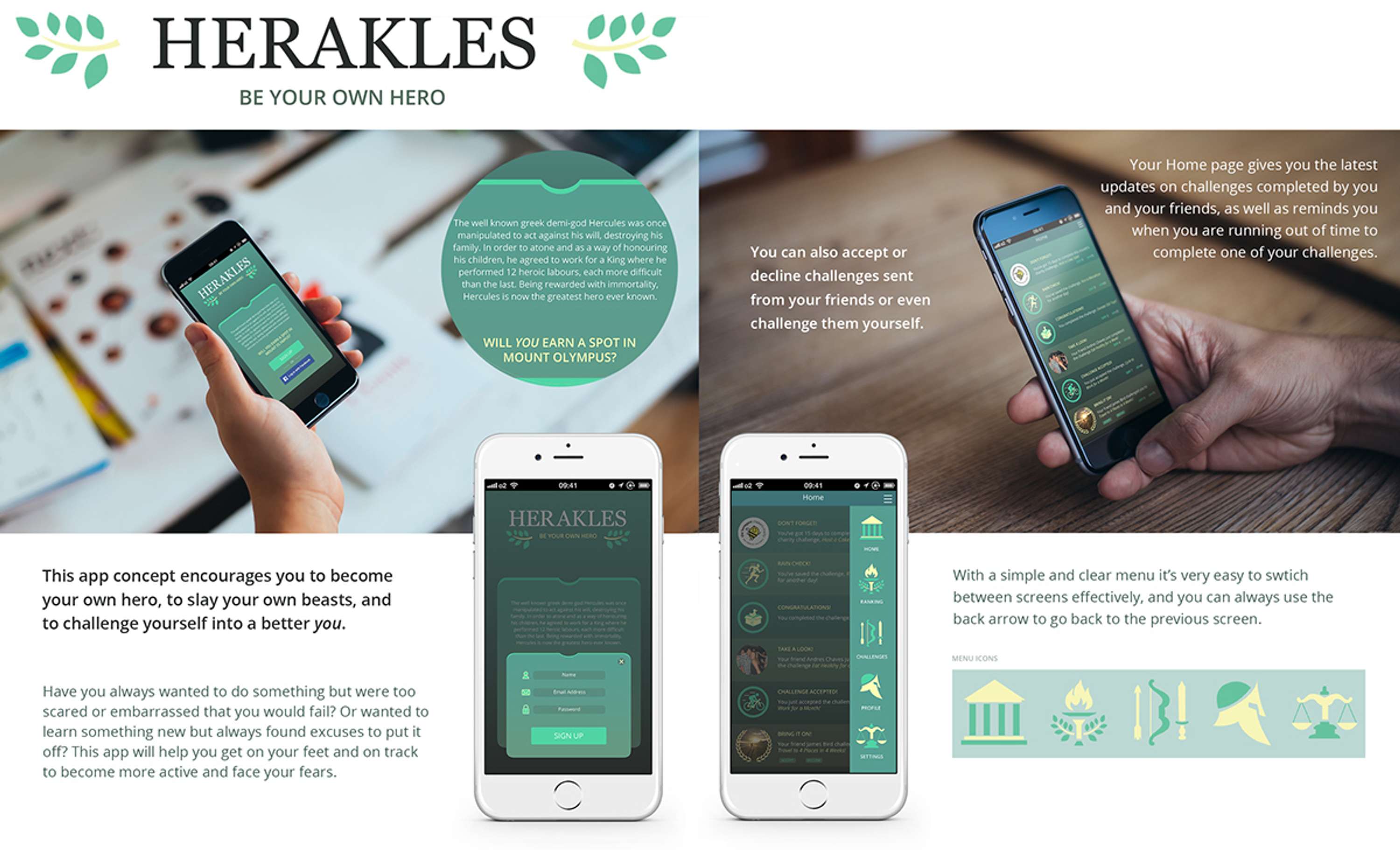 Herakles App by Selene Fernandez Alberti
