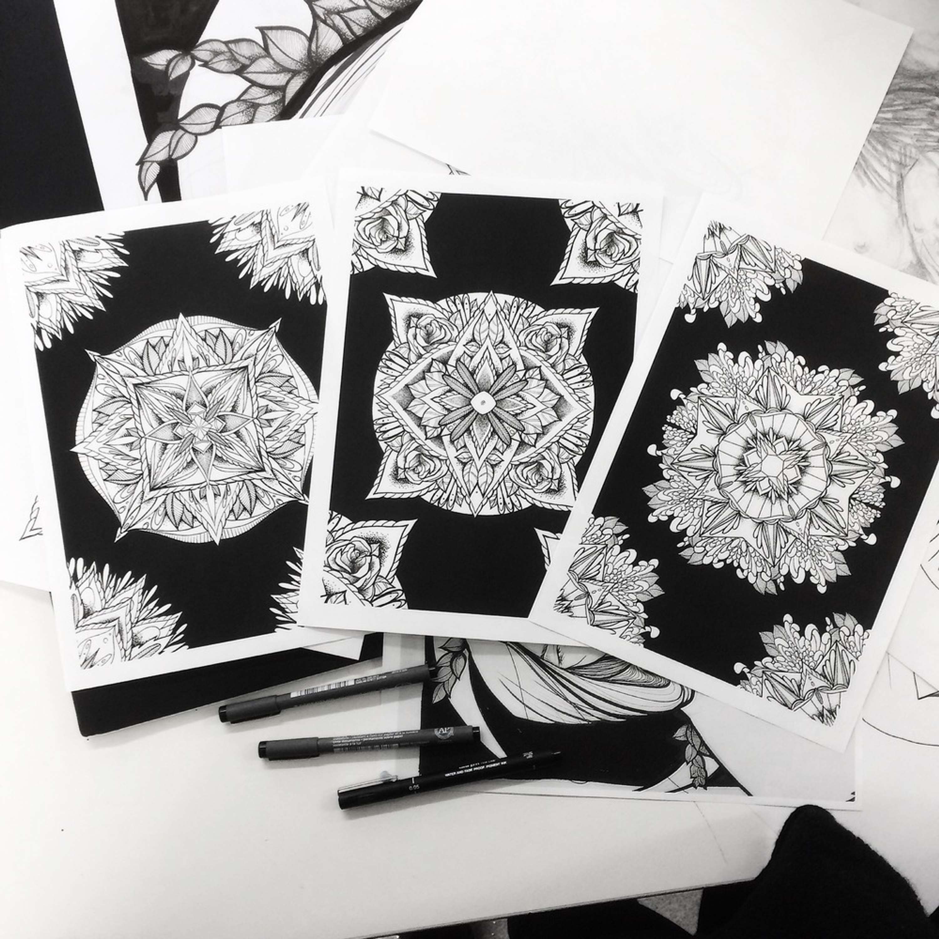 Sketchbook, murals & work in progress by Sophie Mo