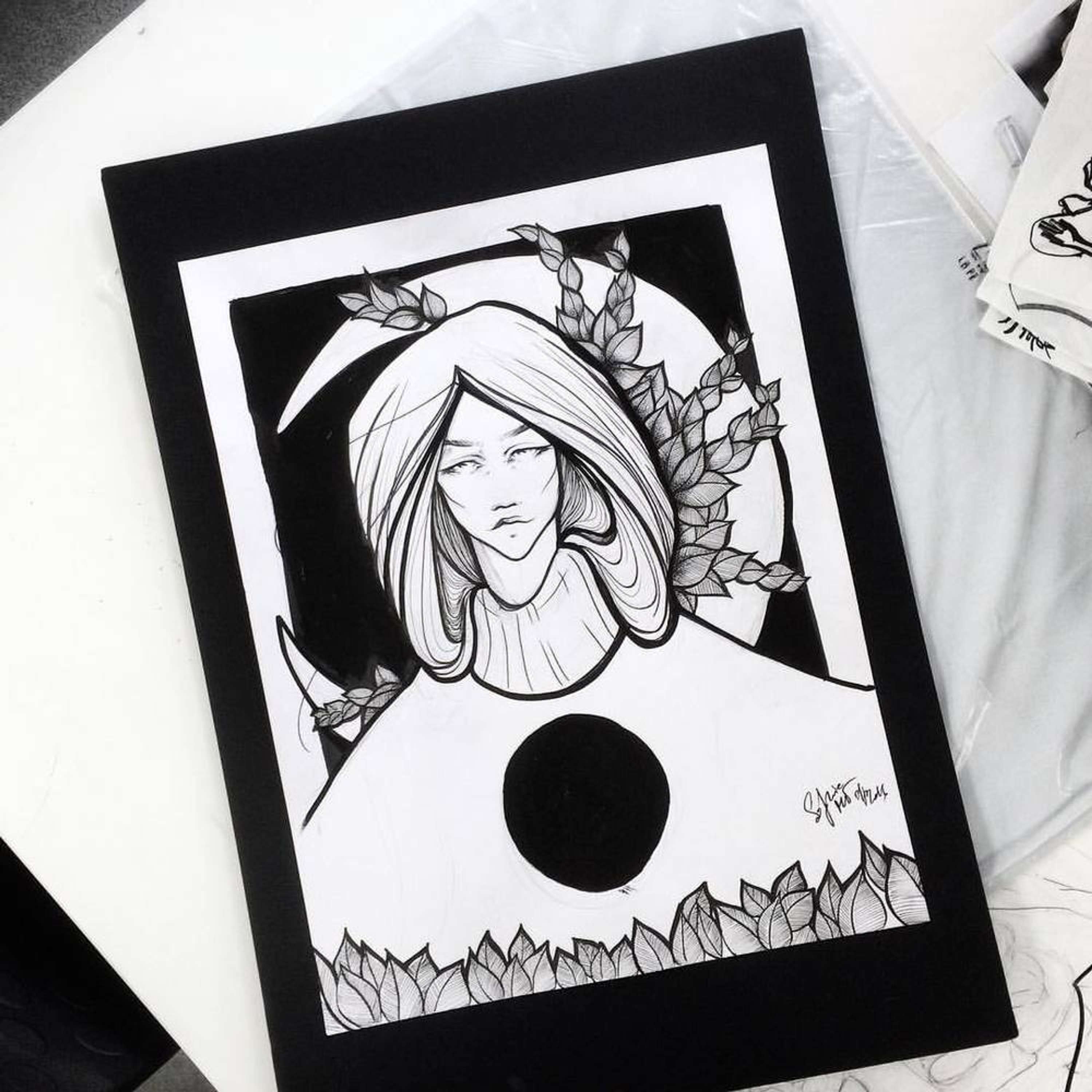Sketchbook, murals & work in progress by Sophie Mo