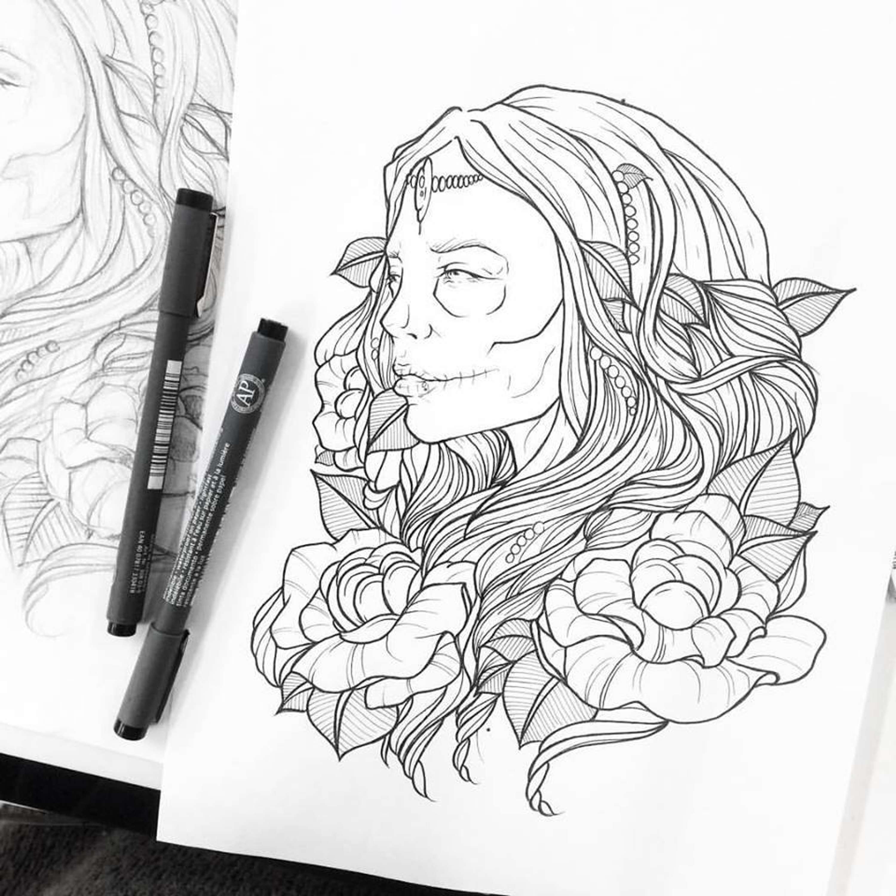 Sketchbook, murals & work in progress by Sophie Mo