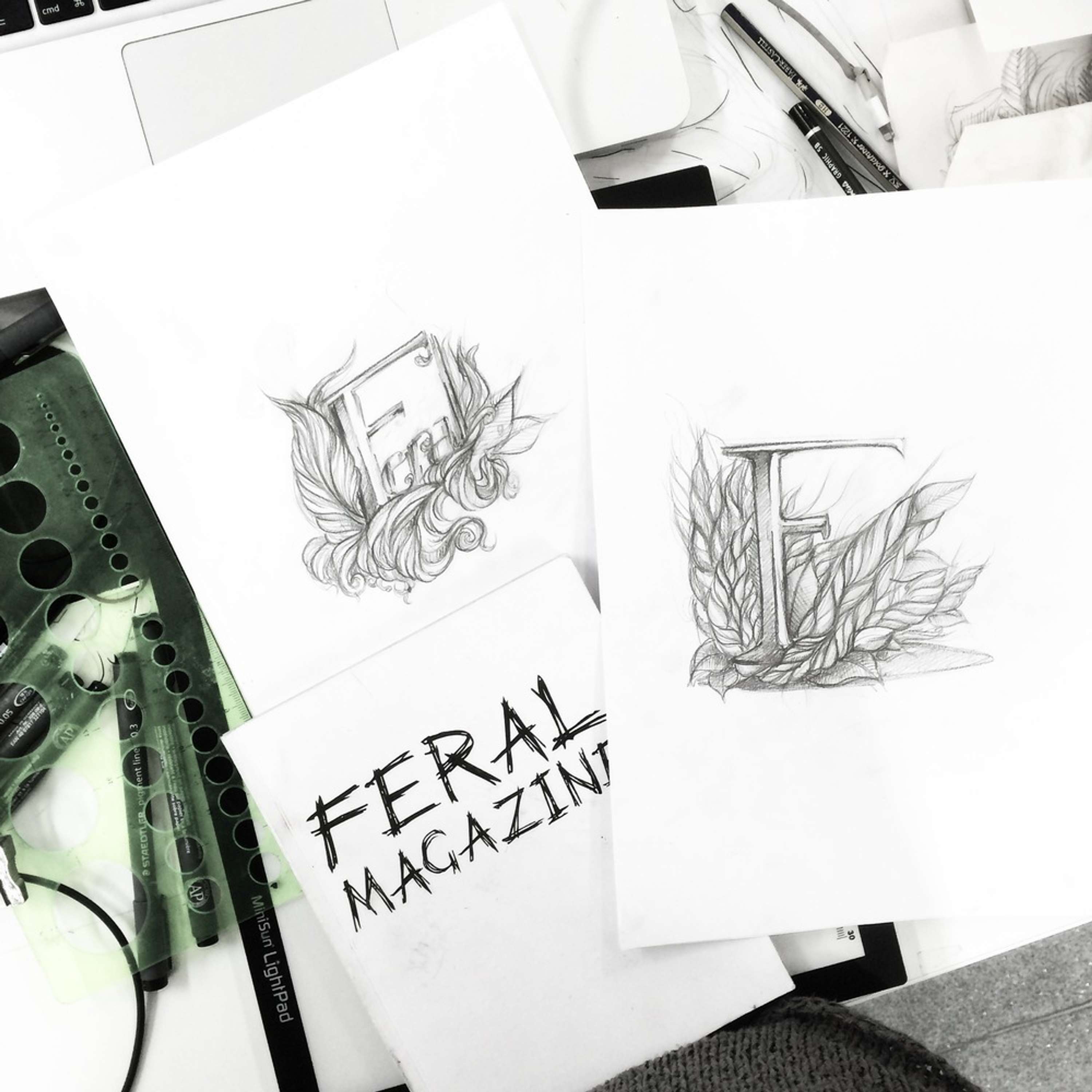 Sketchbook, murals & work in progress by Sophie Mo