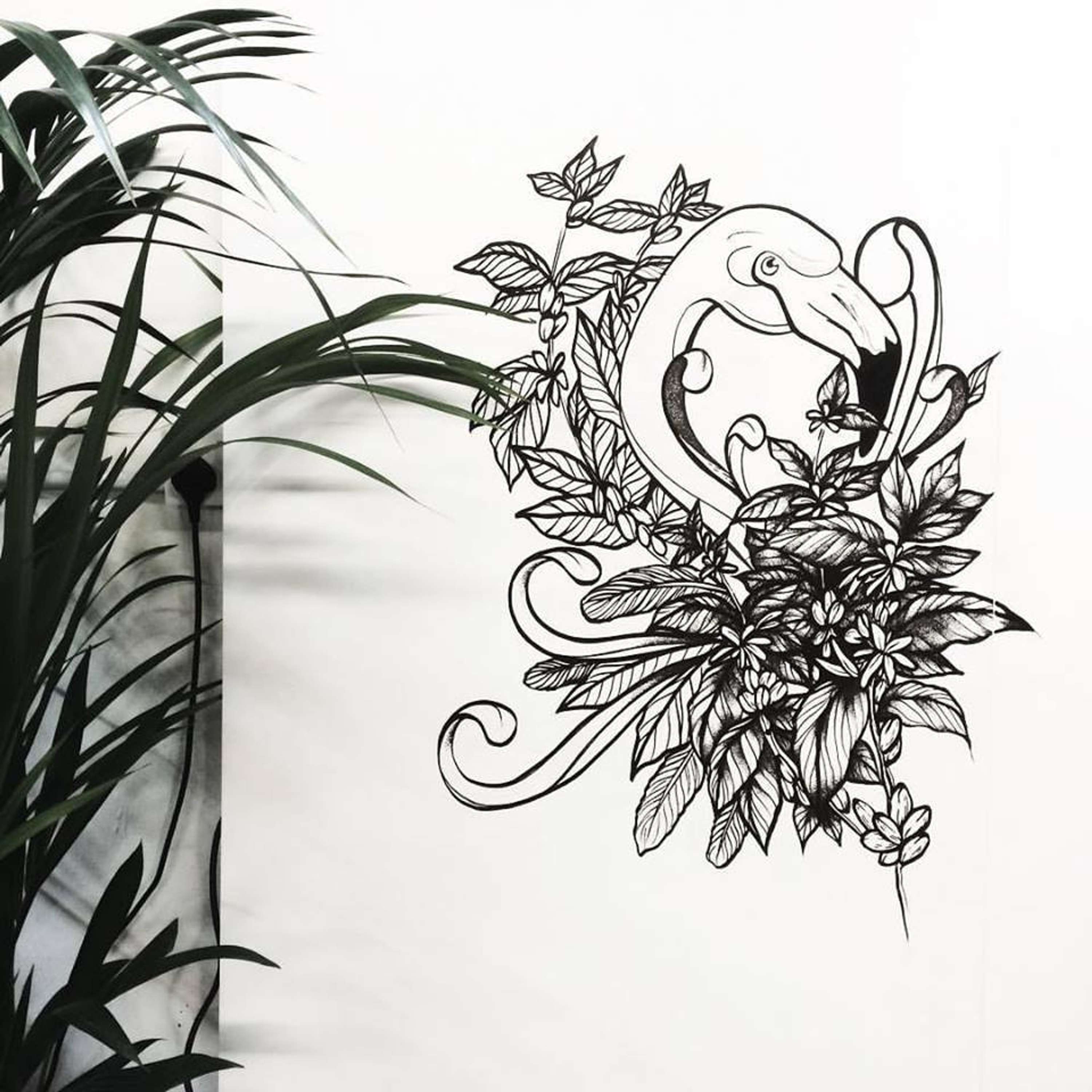 Sketchbook, murals & work in progress by Sophie Mo