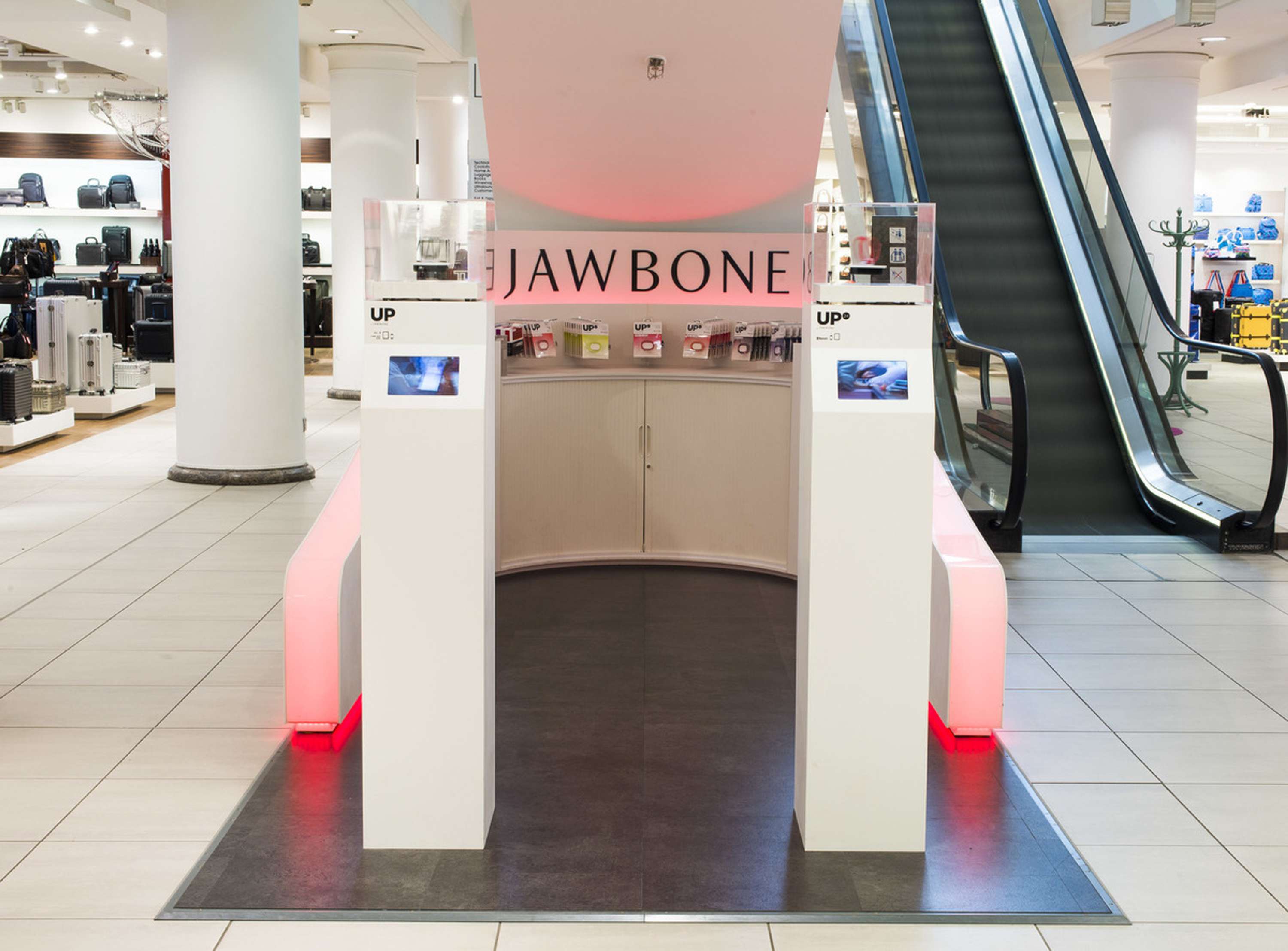 Jawbone Stand at Selfridges by sofia Risler