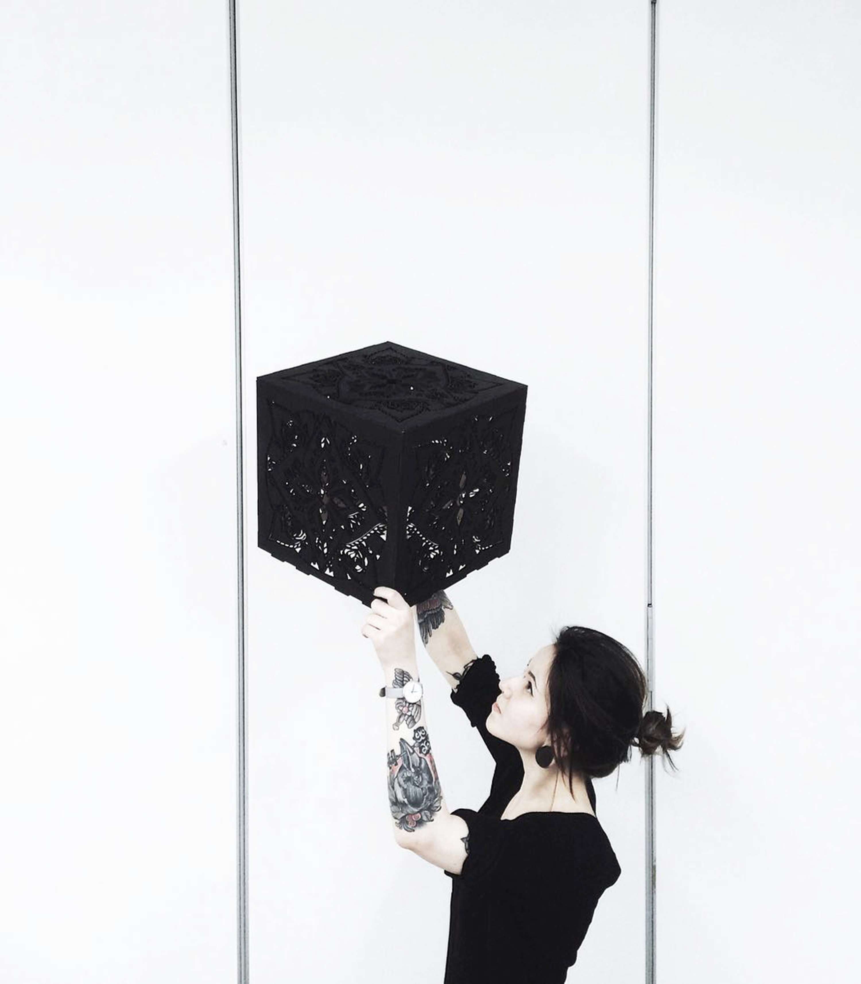 Lamp Projection Mandala by Sophie Mo