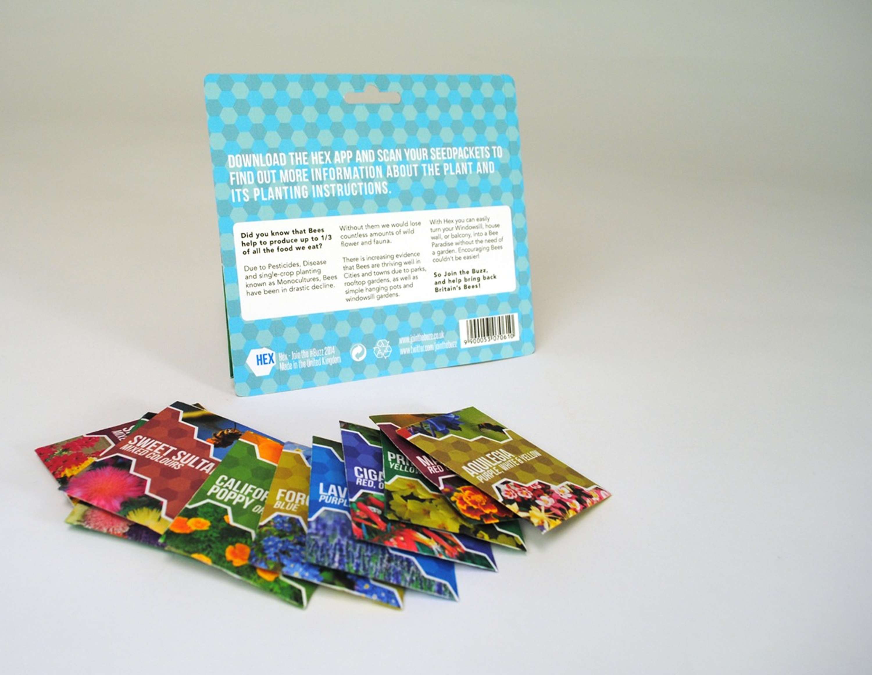 HEX - Save the Bees Project by Rosemary Nicholas