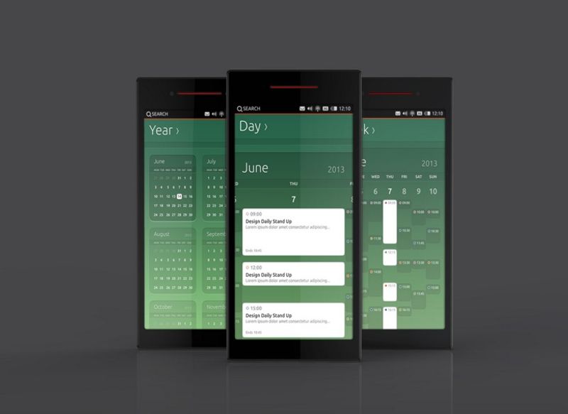 UBUNTU PHONE CALENDAR by Lina Pio