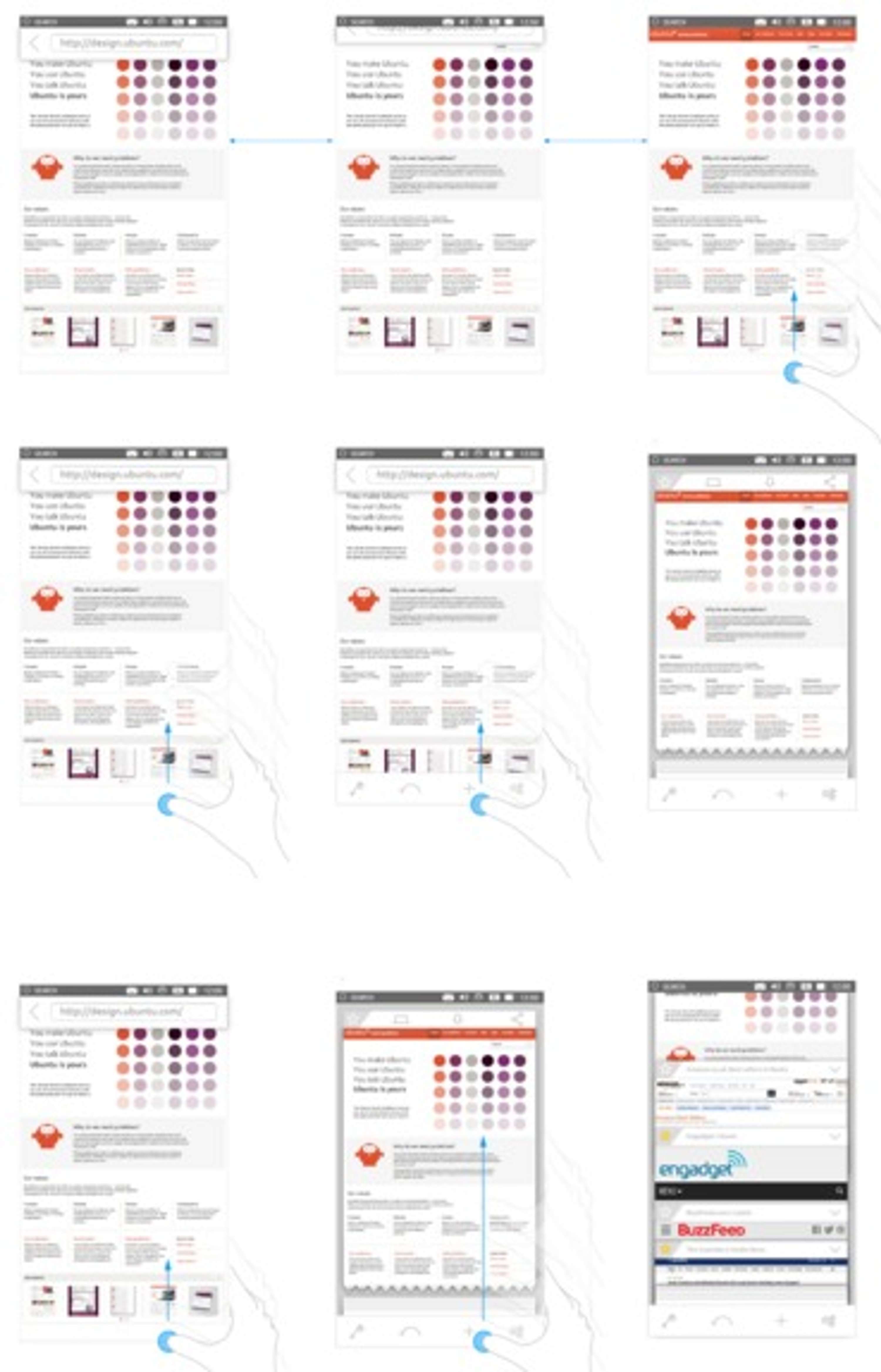 UBUNTU PHONE BROWSER by Lina Pio