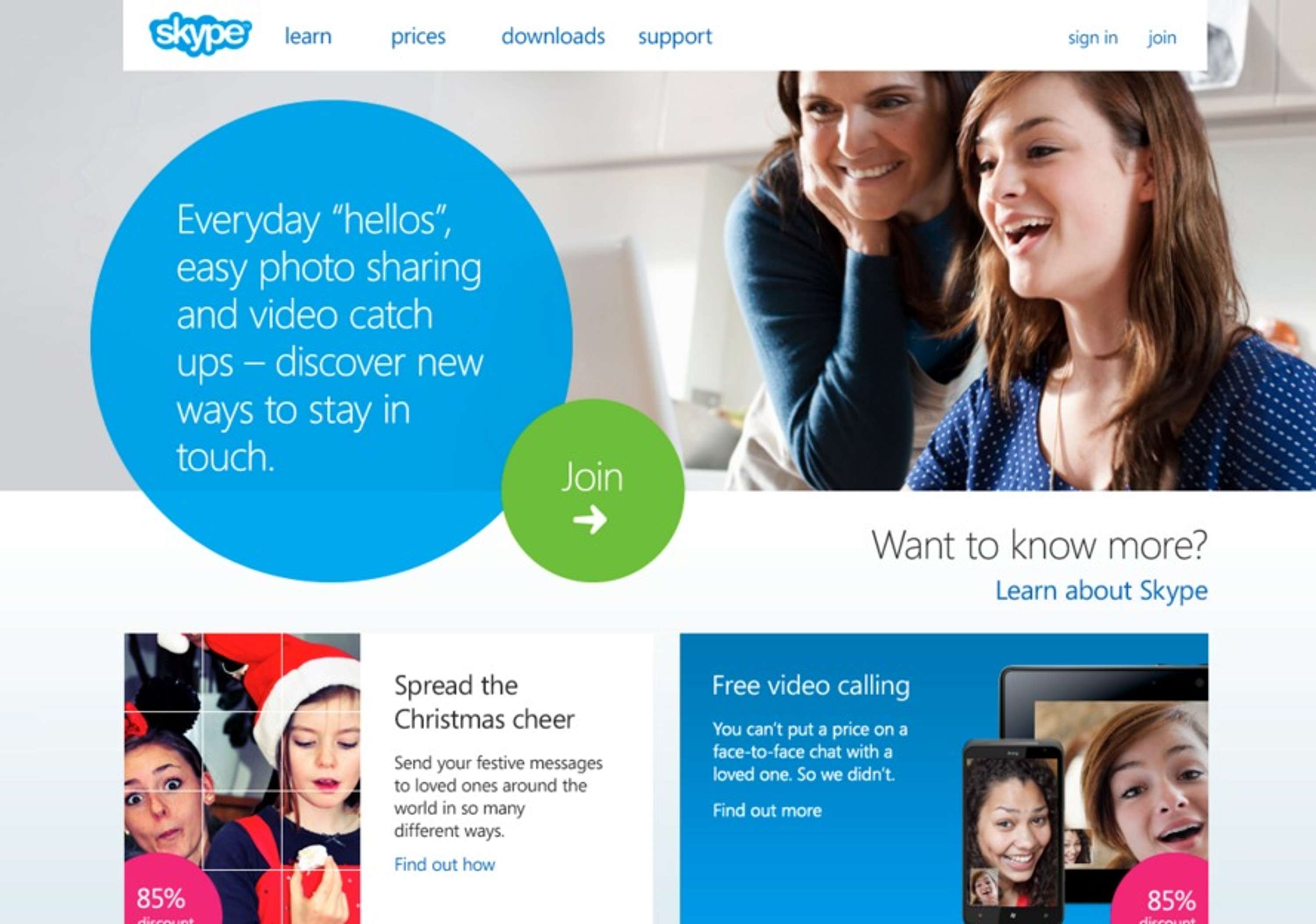SKYPE.COM REDESIGN by Lina Pio