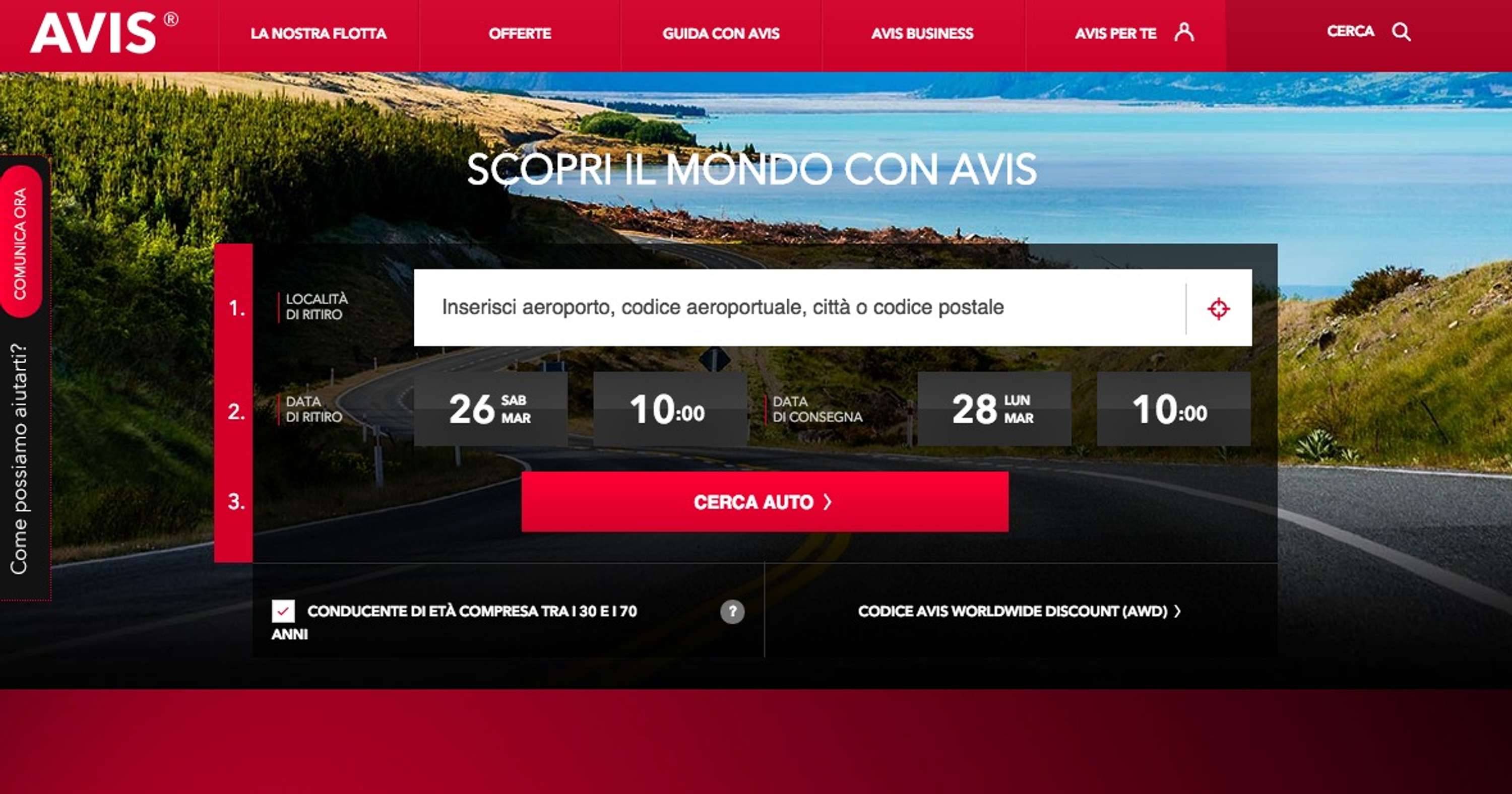 Avis website by Alessandra Narcisi
