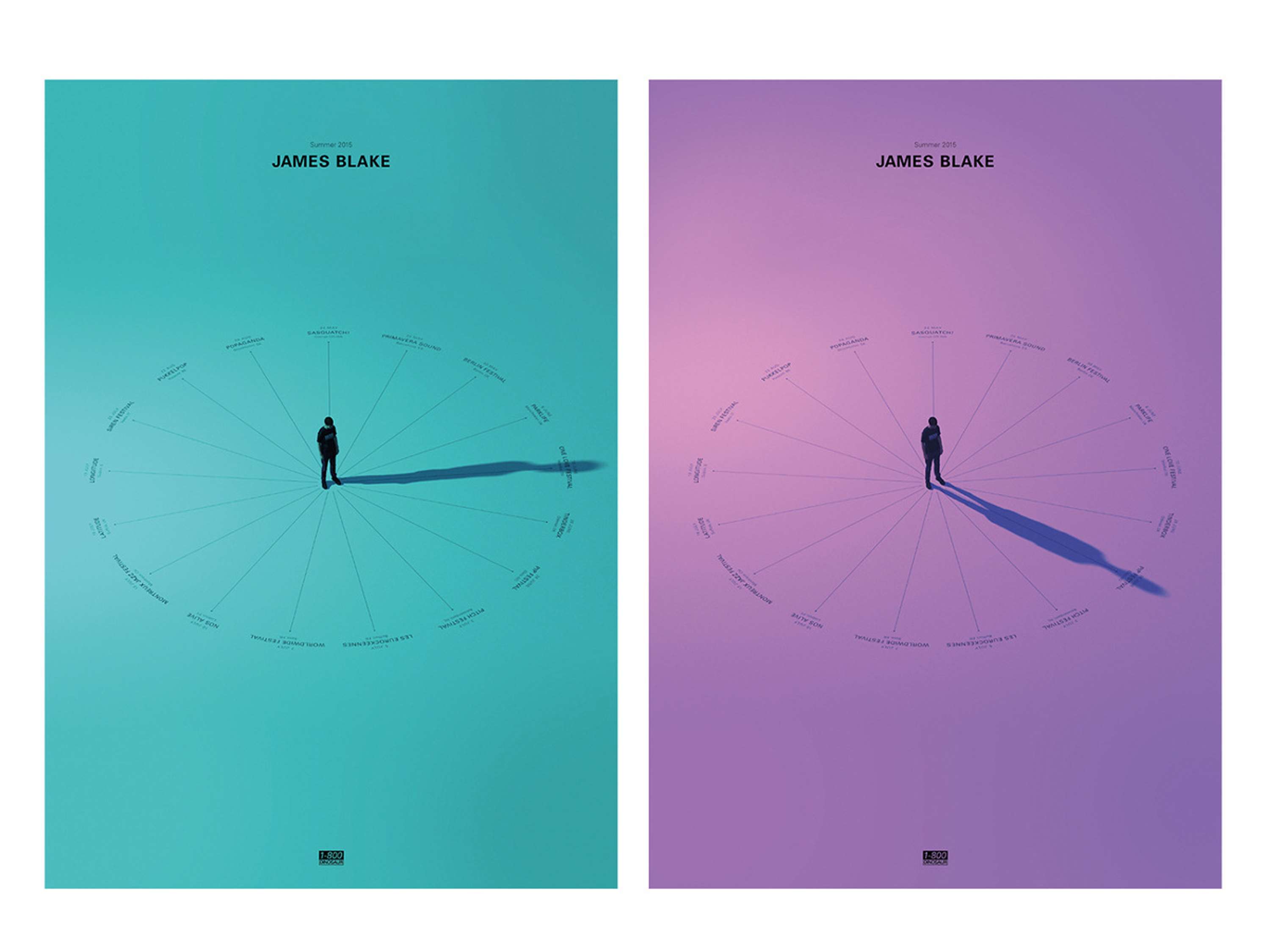 James Blake Summer Festivals by Ed Cornish