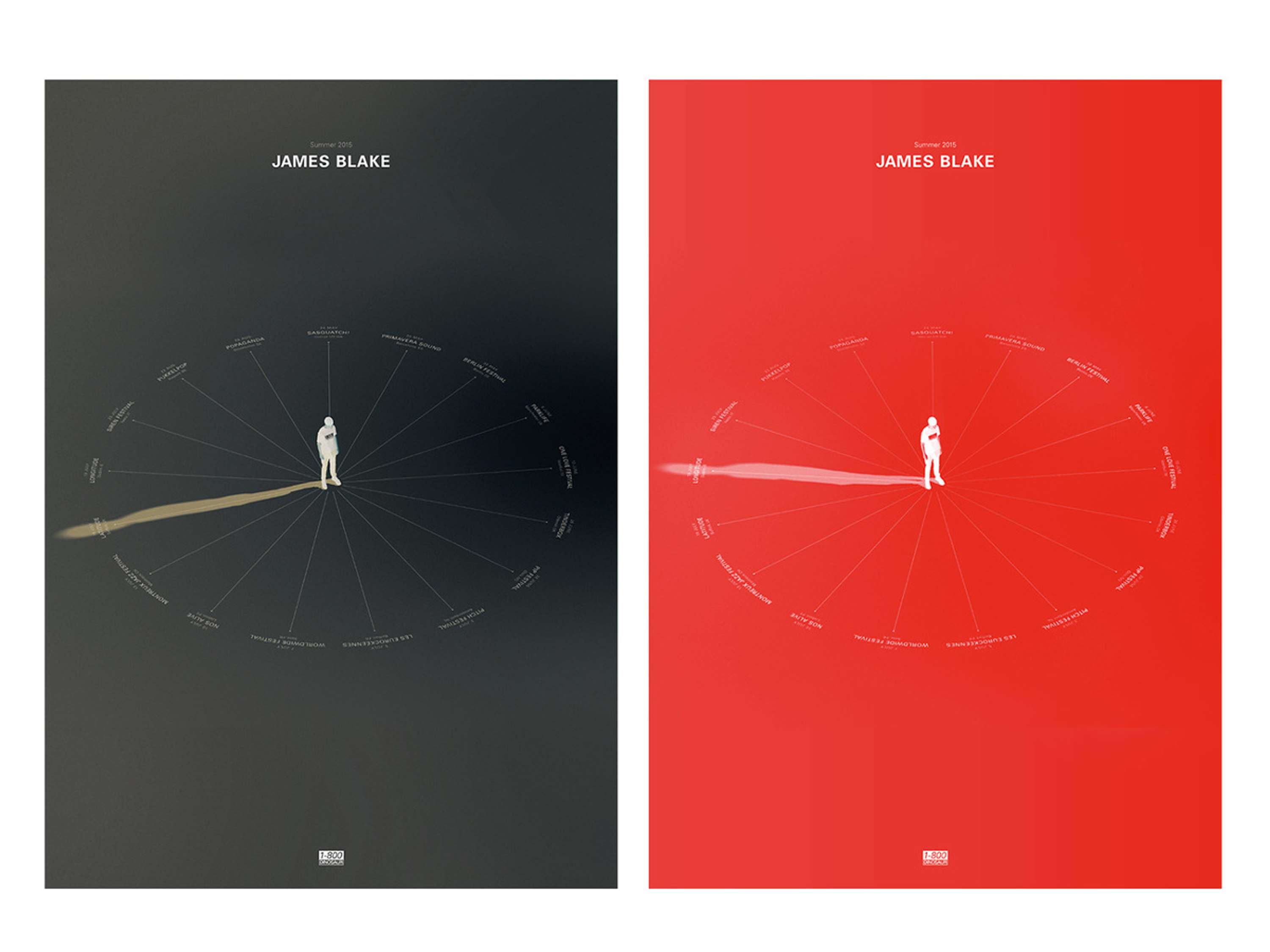 James Blake Summer Festivals by Ed Cornish