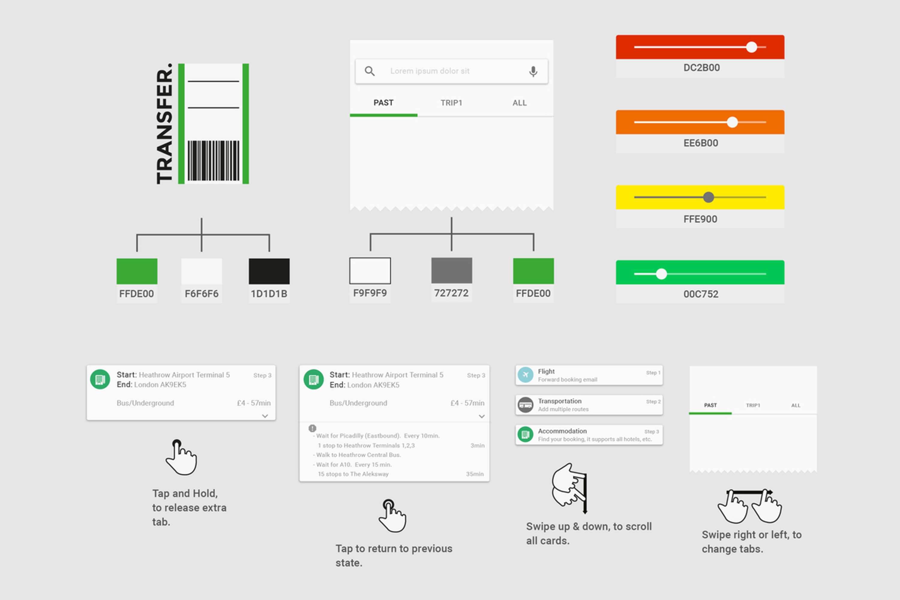 Transfer app by Alexandros Kyritsis