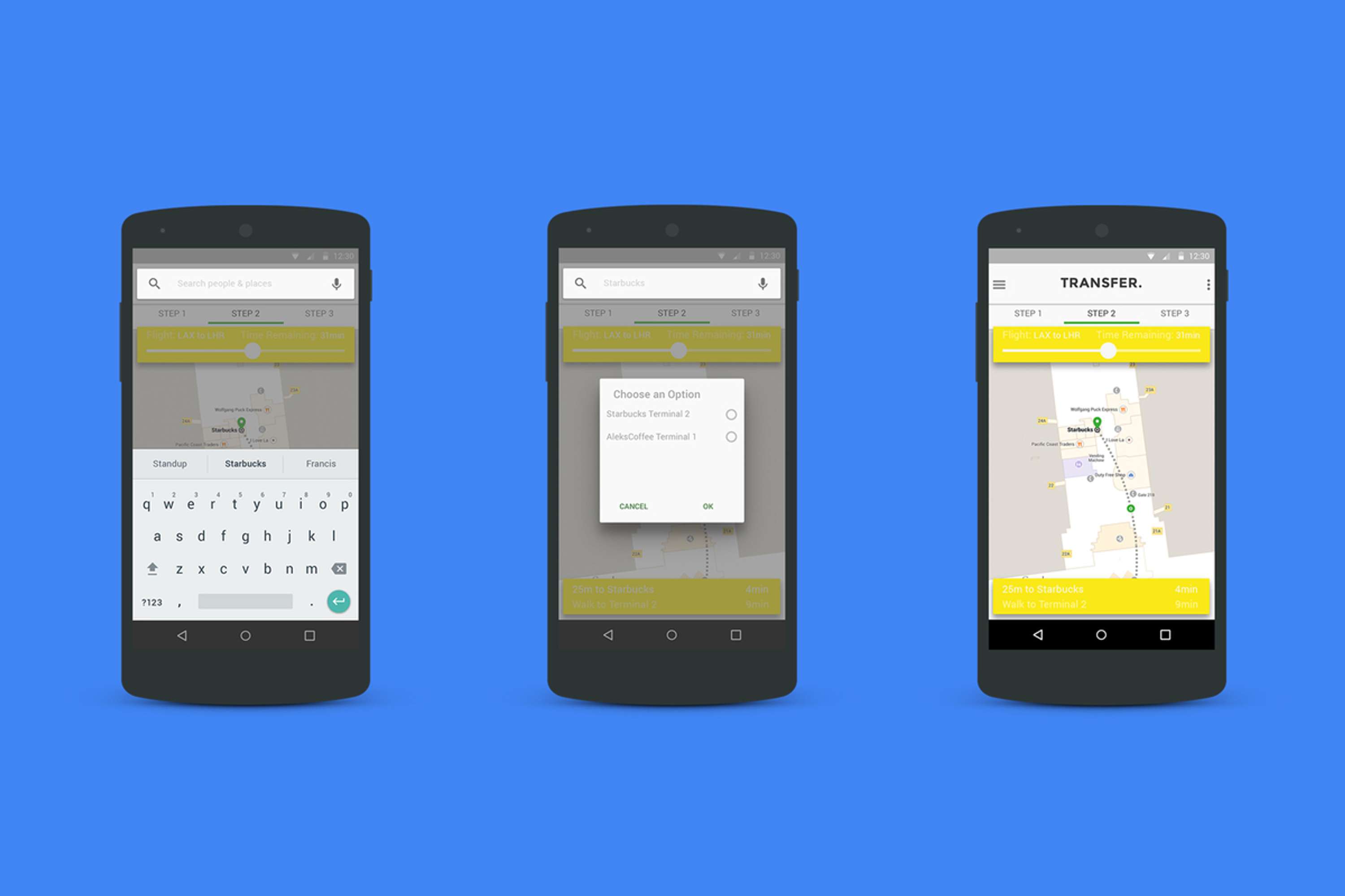 Transfer app by Alexandros Kyritsis