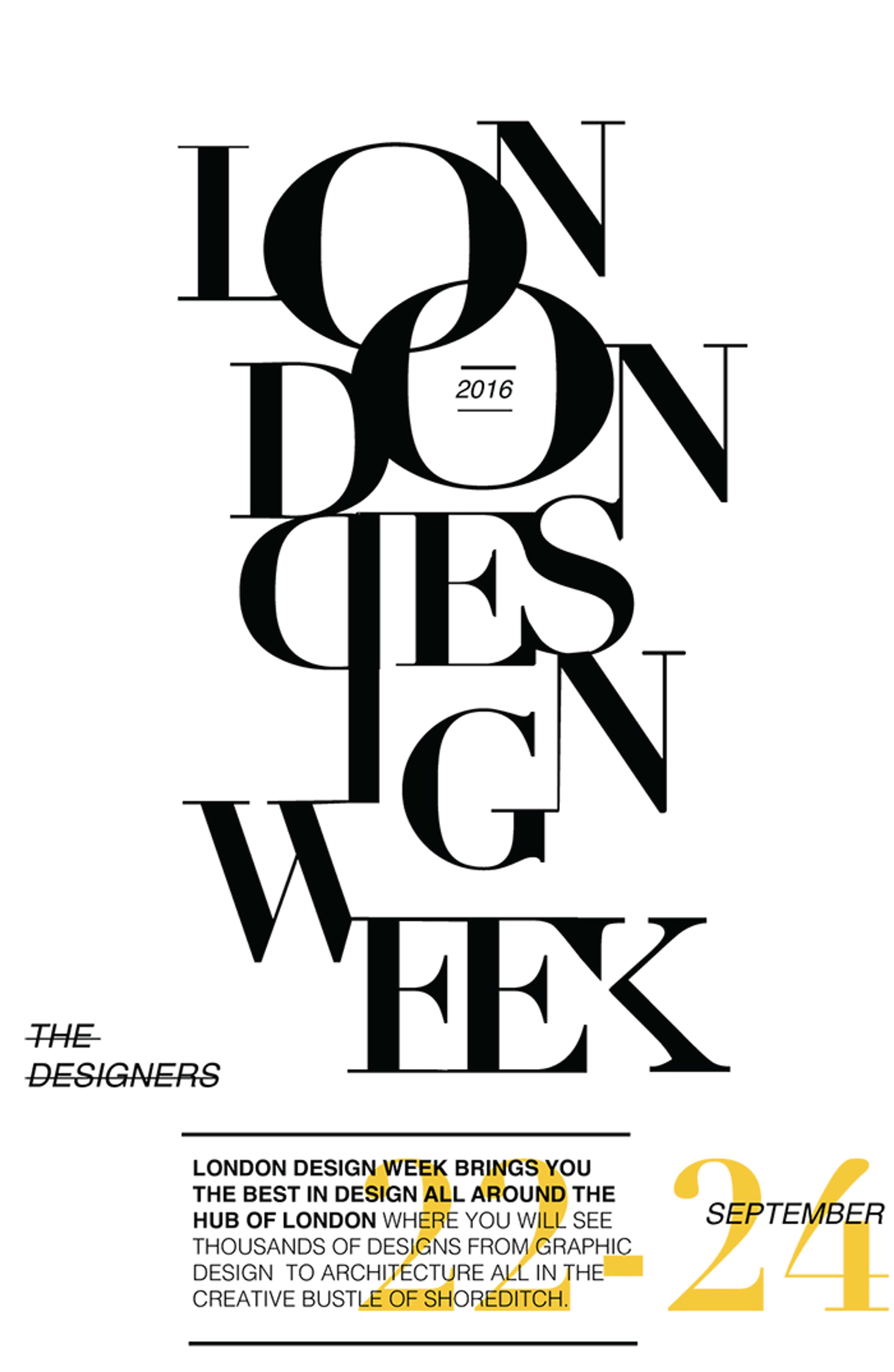 London Design Week by Sarah Fretwell