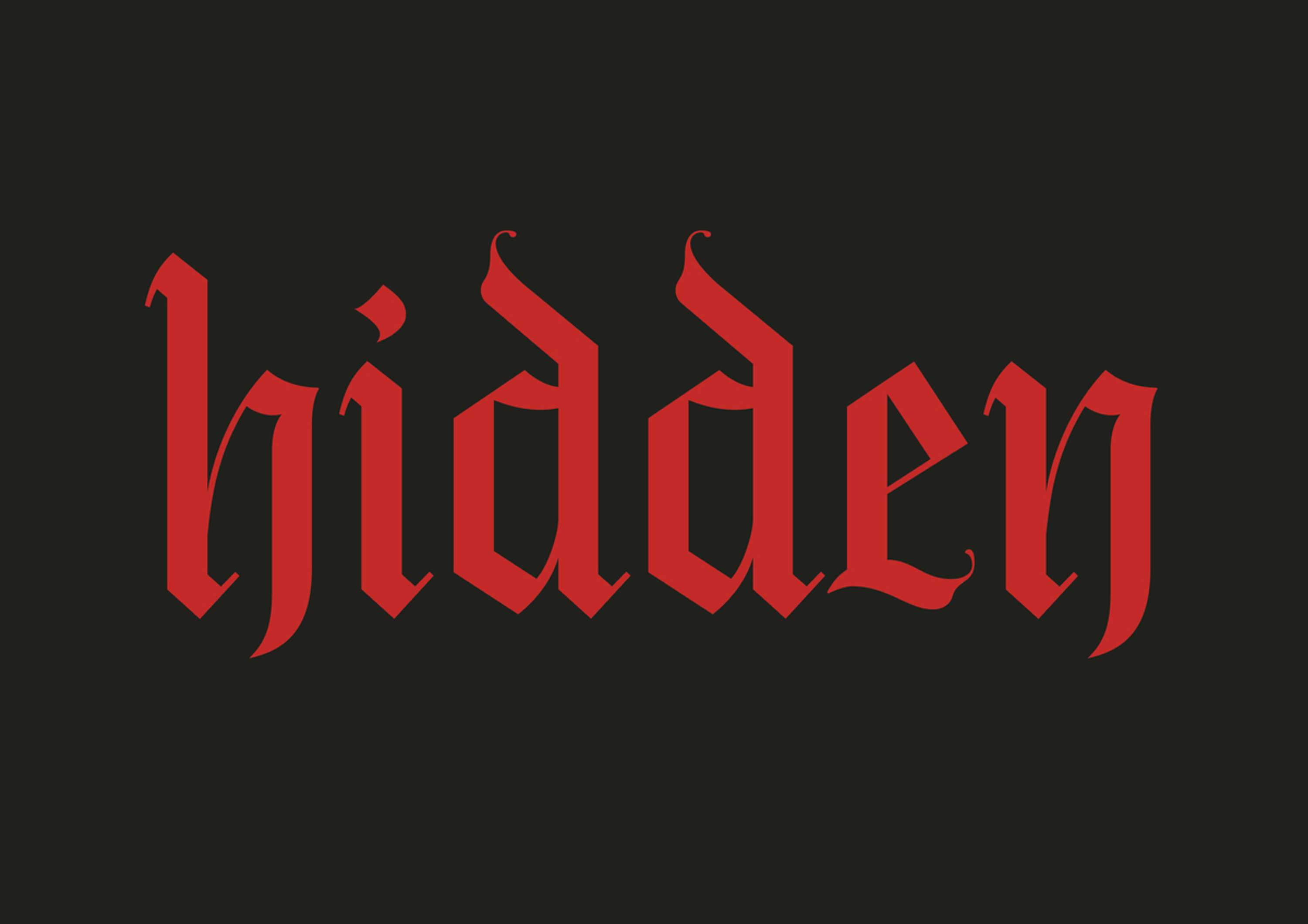 Blackletter Font - WIP by Paul Worthy