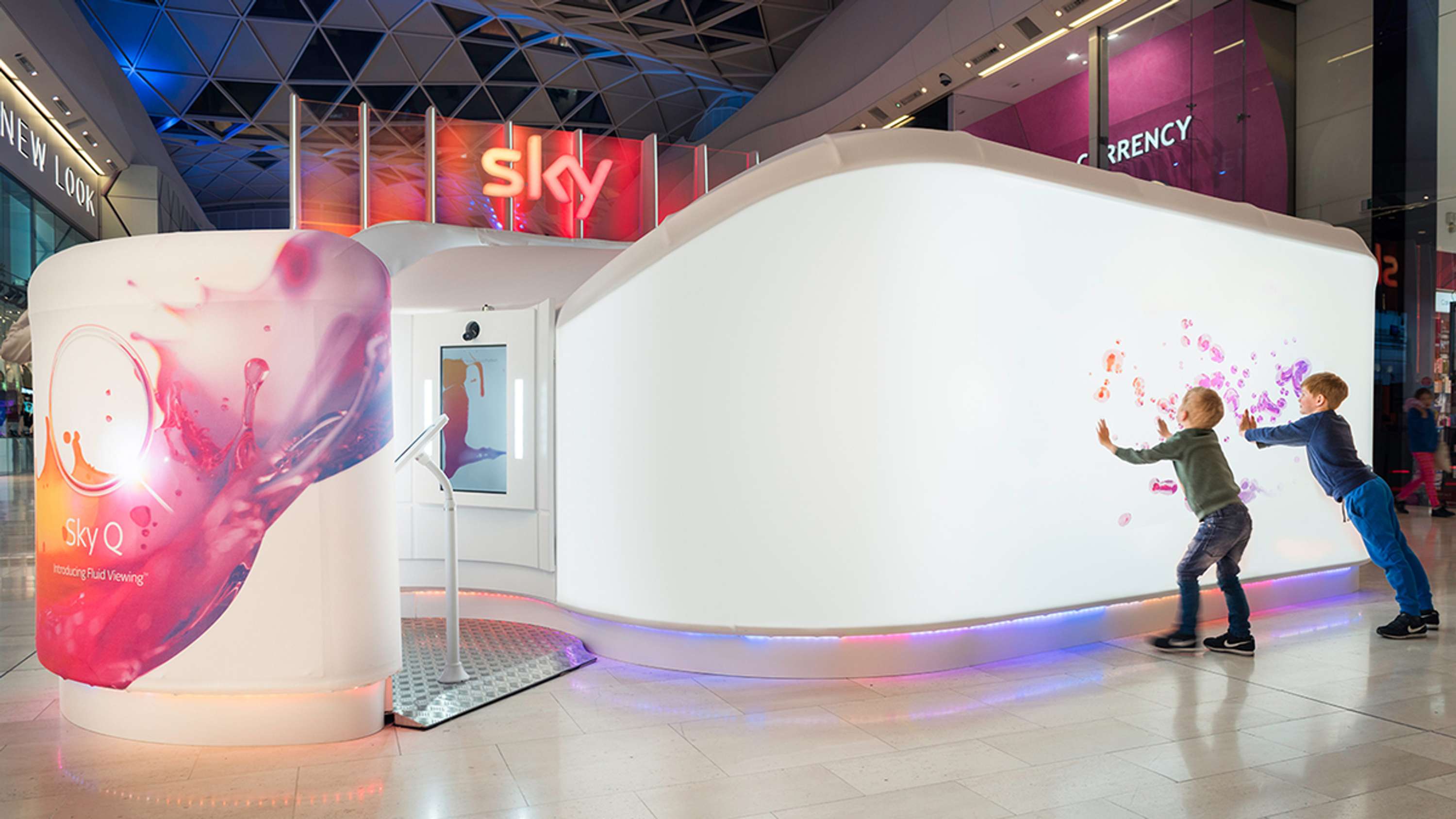 sky q launch by onedotzero