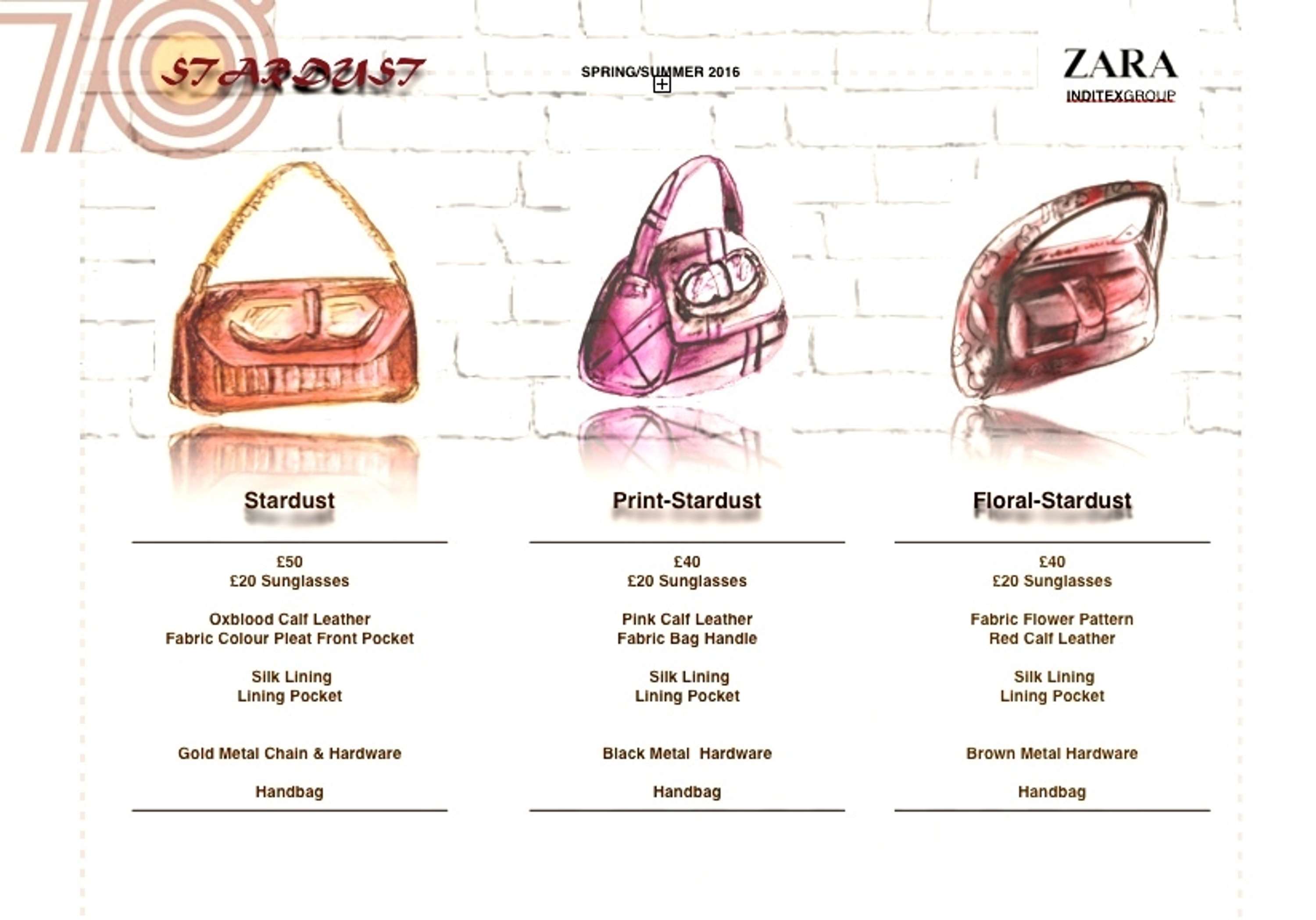 SRTARDUST HANDBAG COLLECTION by Paterno Zuara Aznar