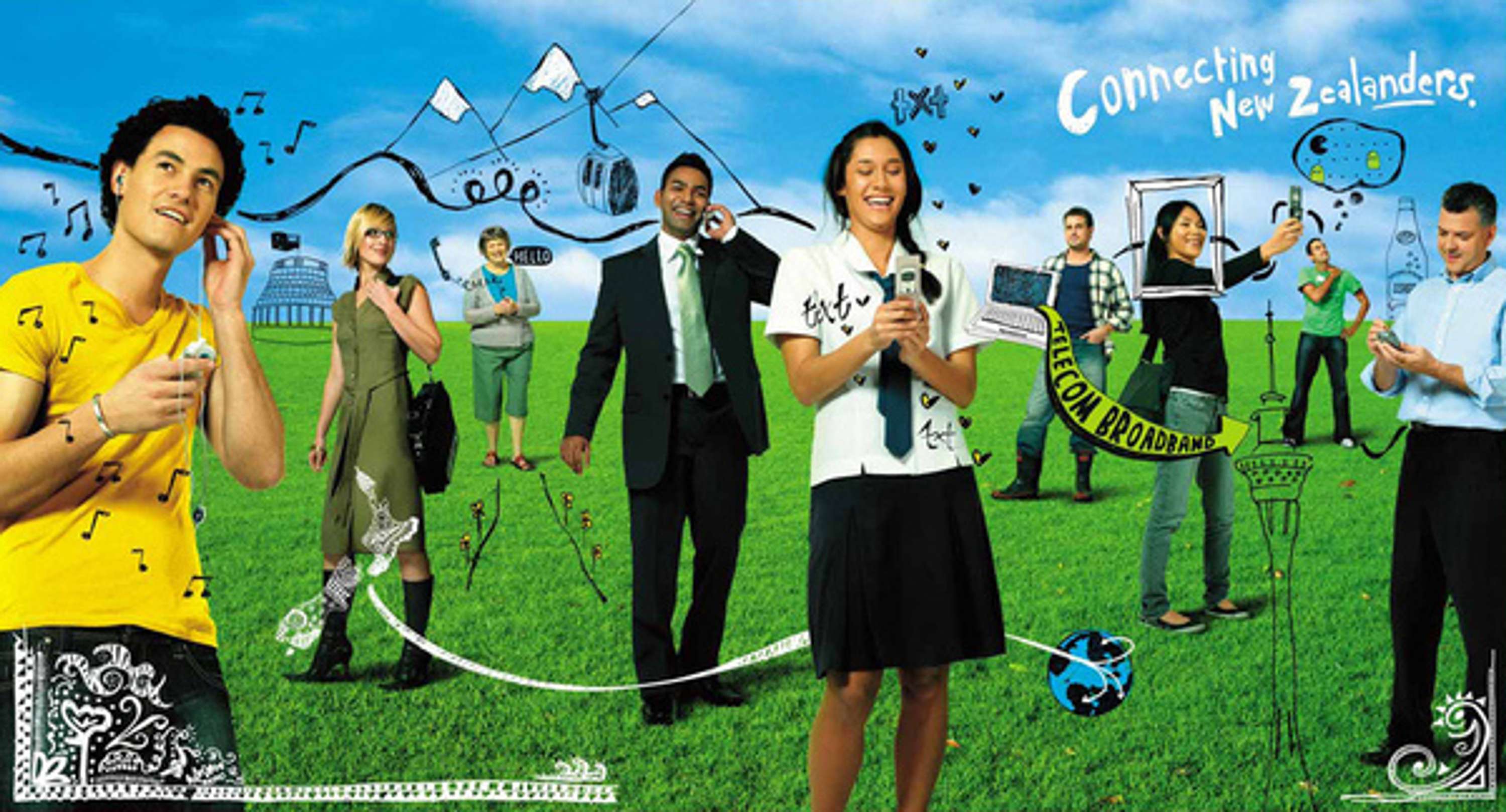 Telecom NZ by Andy Scarth