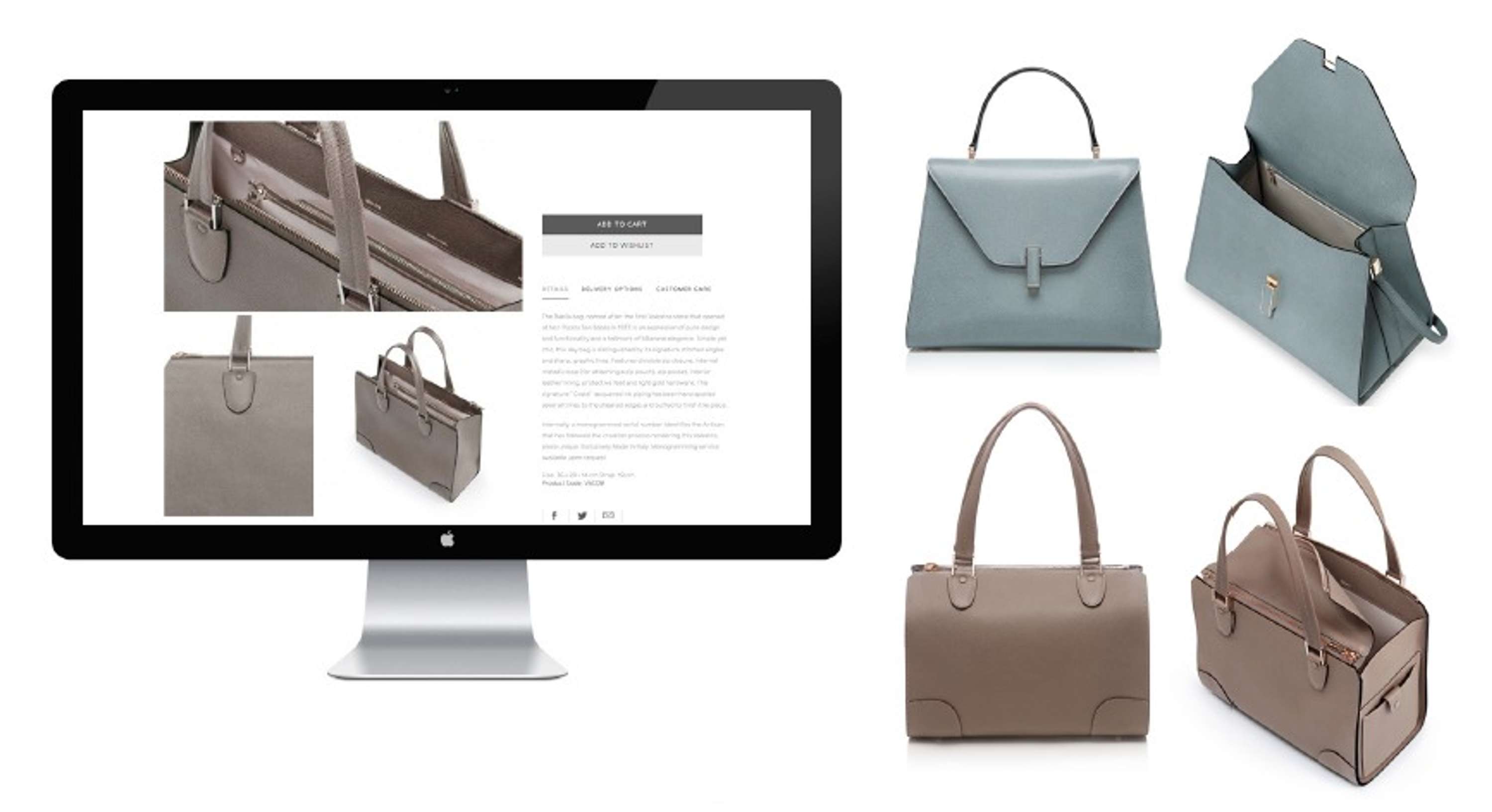 Valextra.com launch by Kirsty Butler