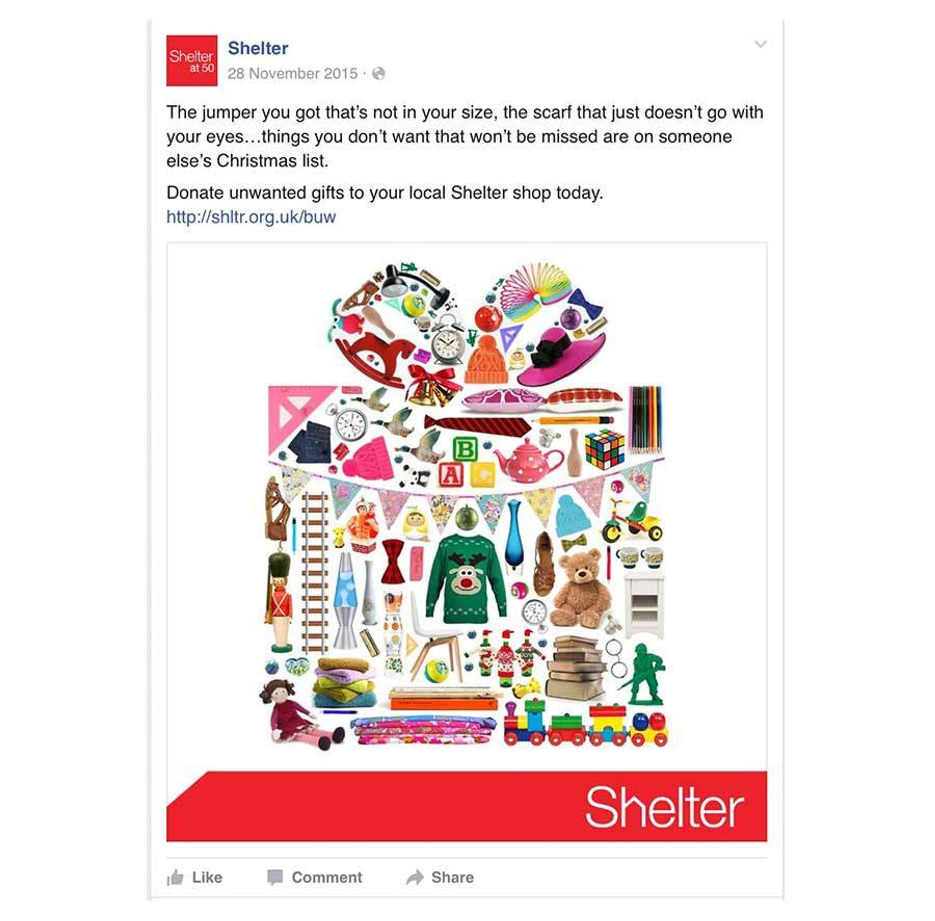 Shelter by Charlotte Simcox (nee Kelly)