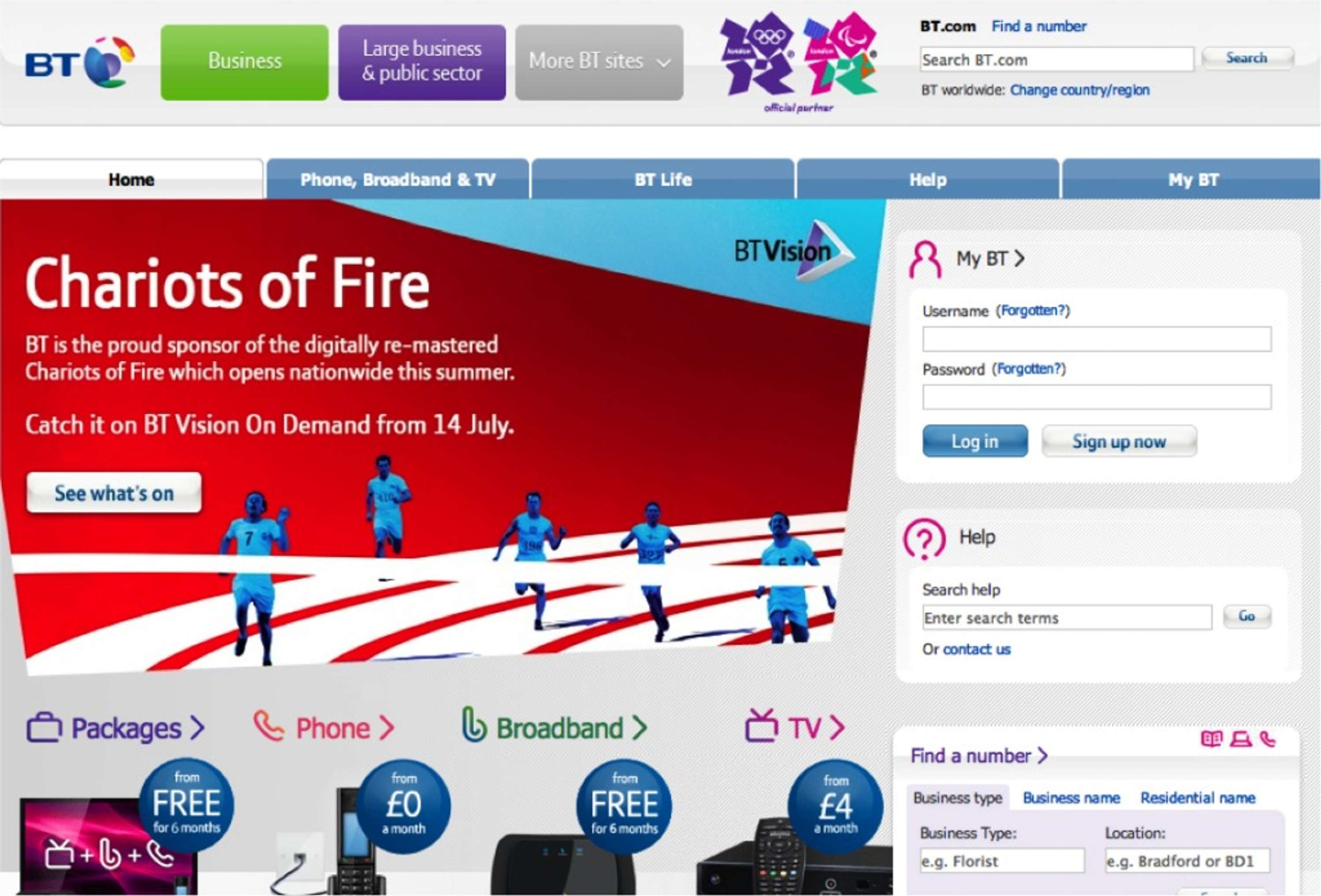 DRIVING ONLINE SALES THROUGH BT.COM by Karmarama