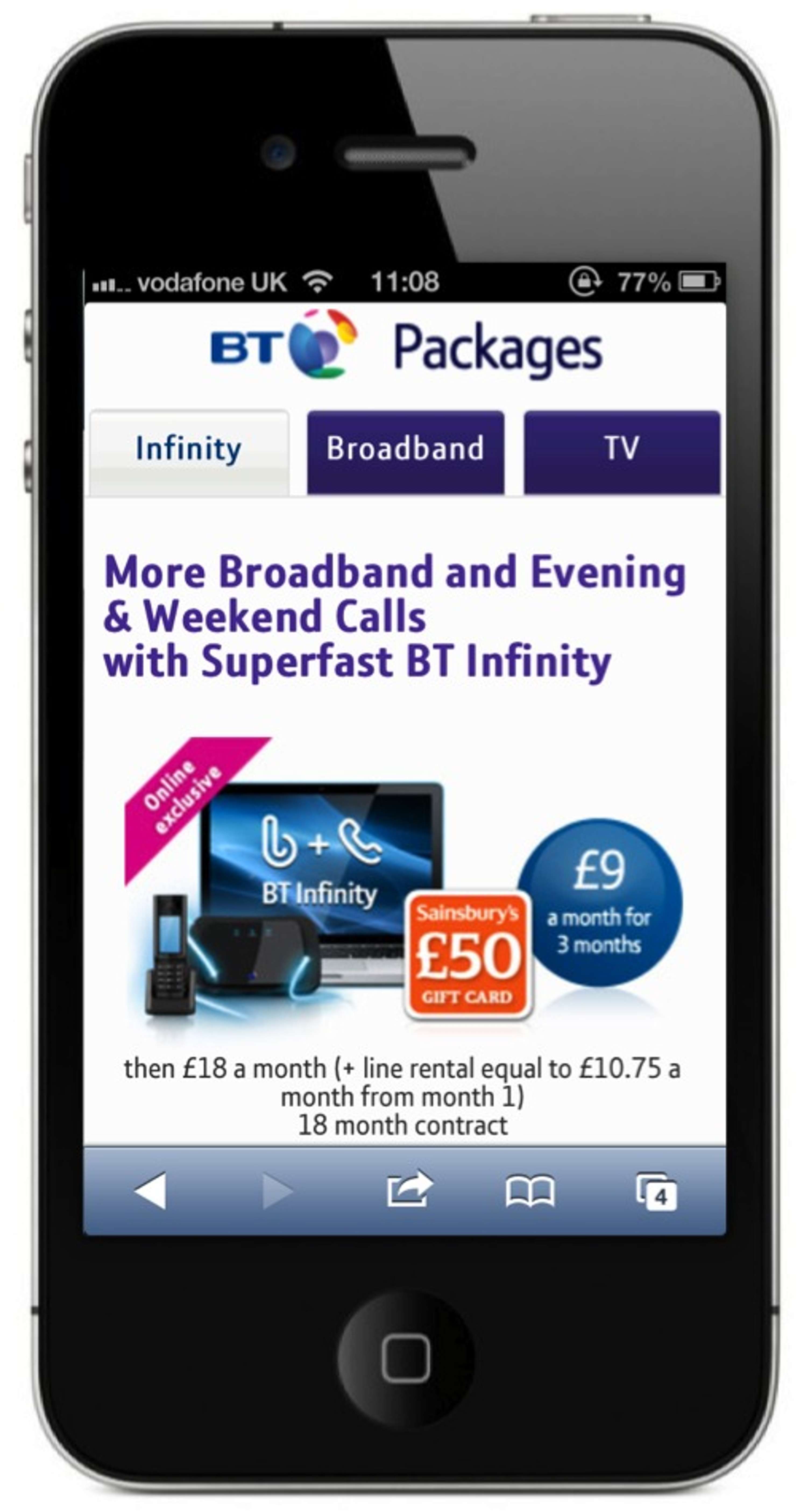 DRIVING ONLINE SALES THROUGH BT.COM by Karmarama