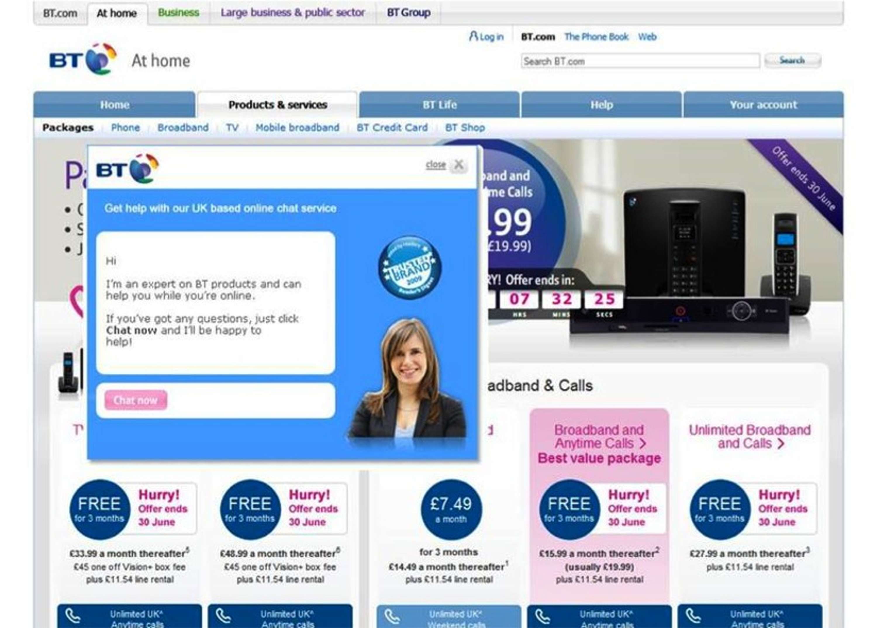 DRIVING ONLINE SALES THROUGH BT.COM by Karmarama