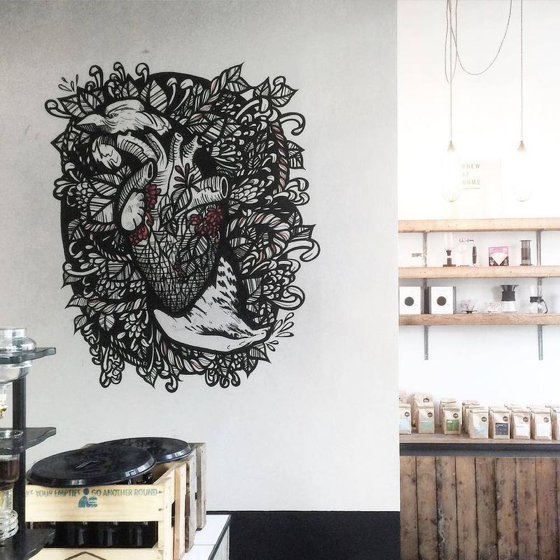 Ozone UK x Sophie Mo Mural Work by Sophie Mo