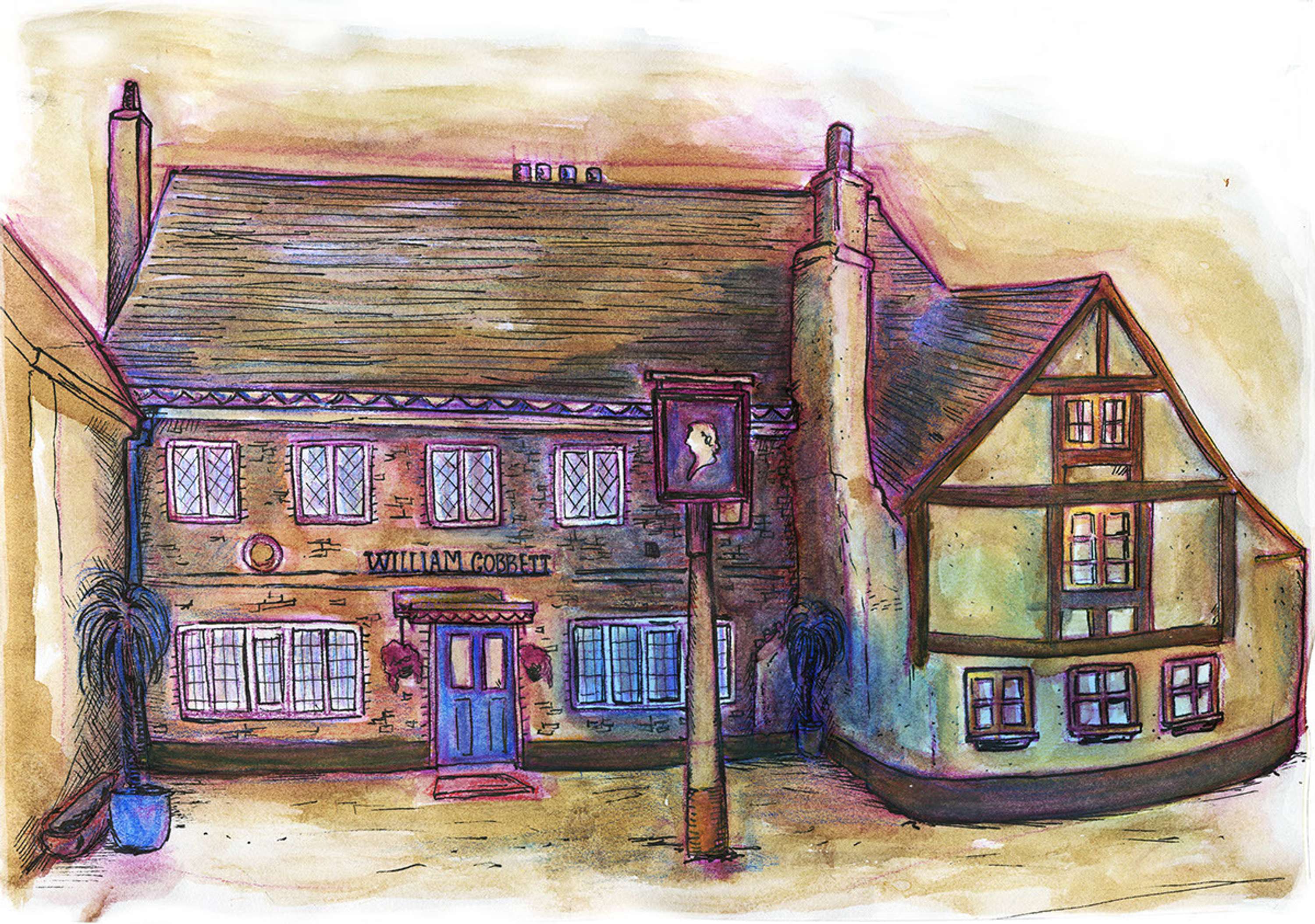 Pubs of Farnham by Silvia Peduto (AKA Sperduta)
