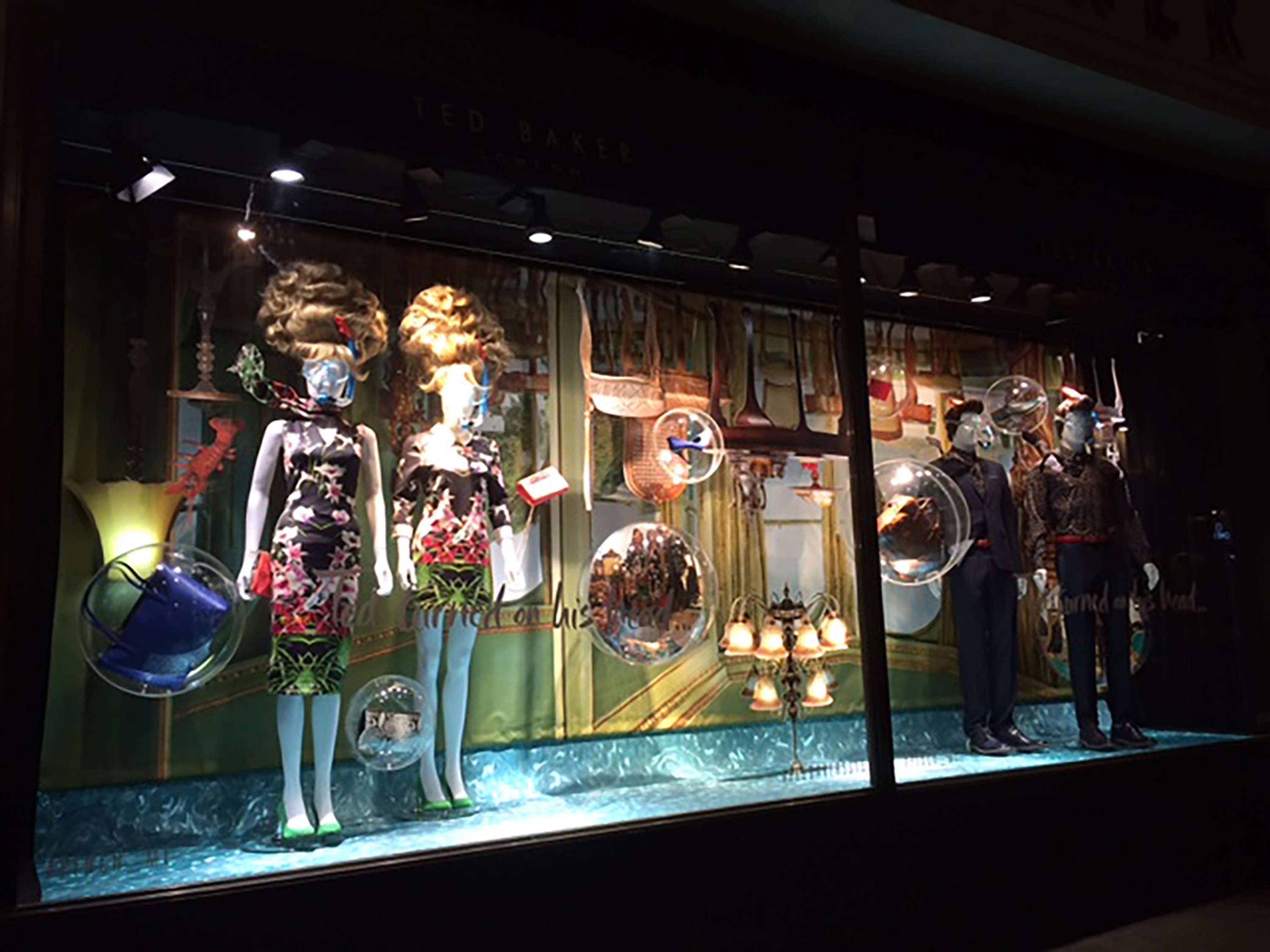 Ted Baker | SS15 calligraphy and VM by Hannah Mella
