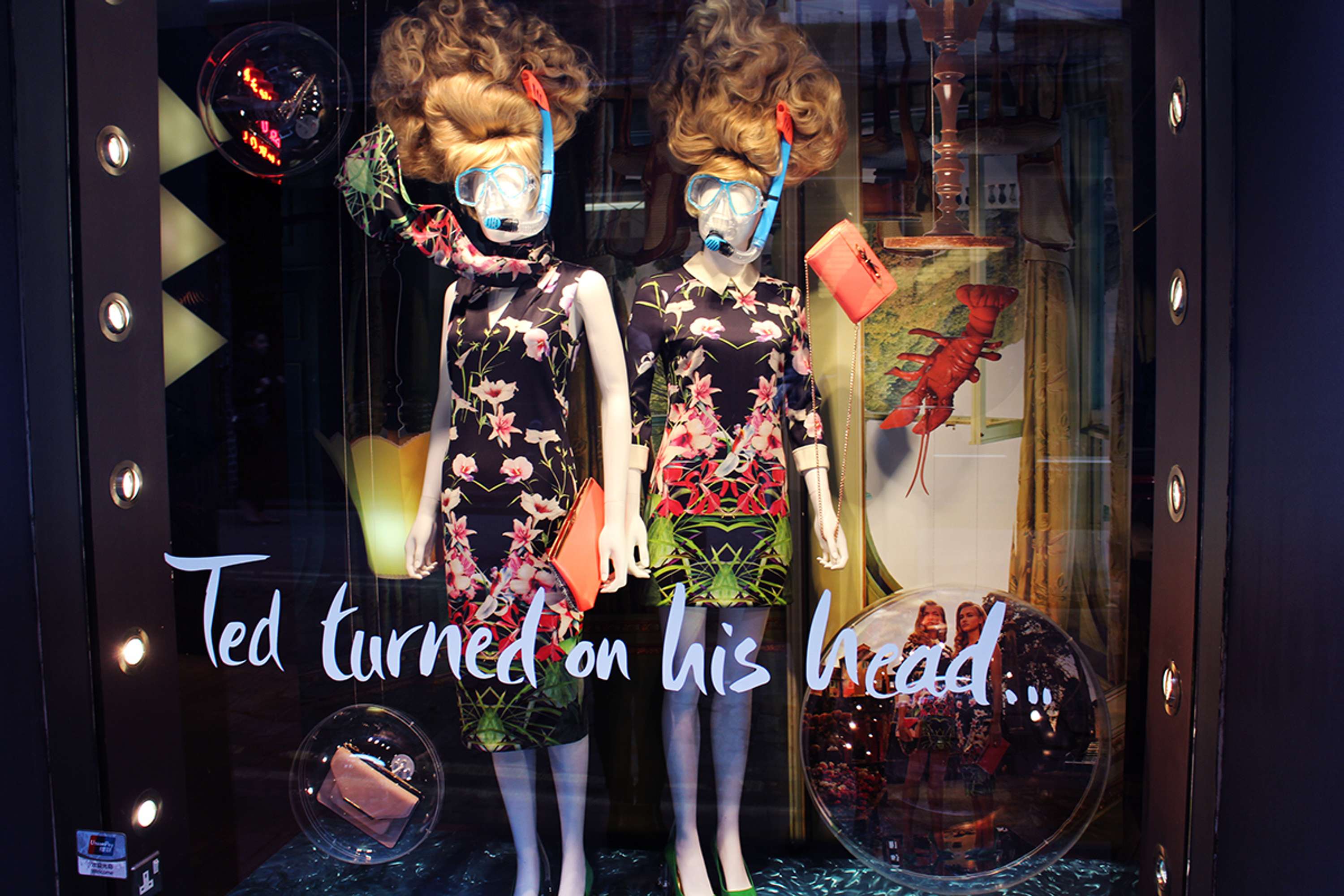 Ted Baker | SS15 calligraphy and VM by Hannah Mella