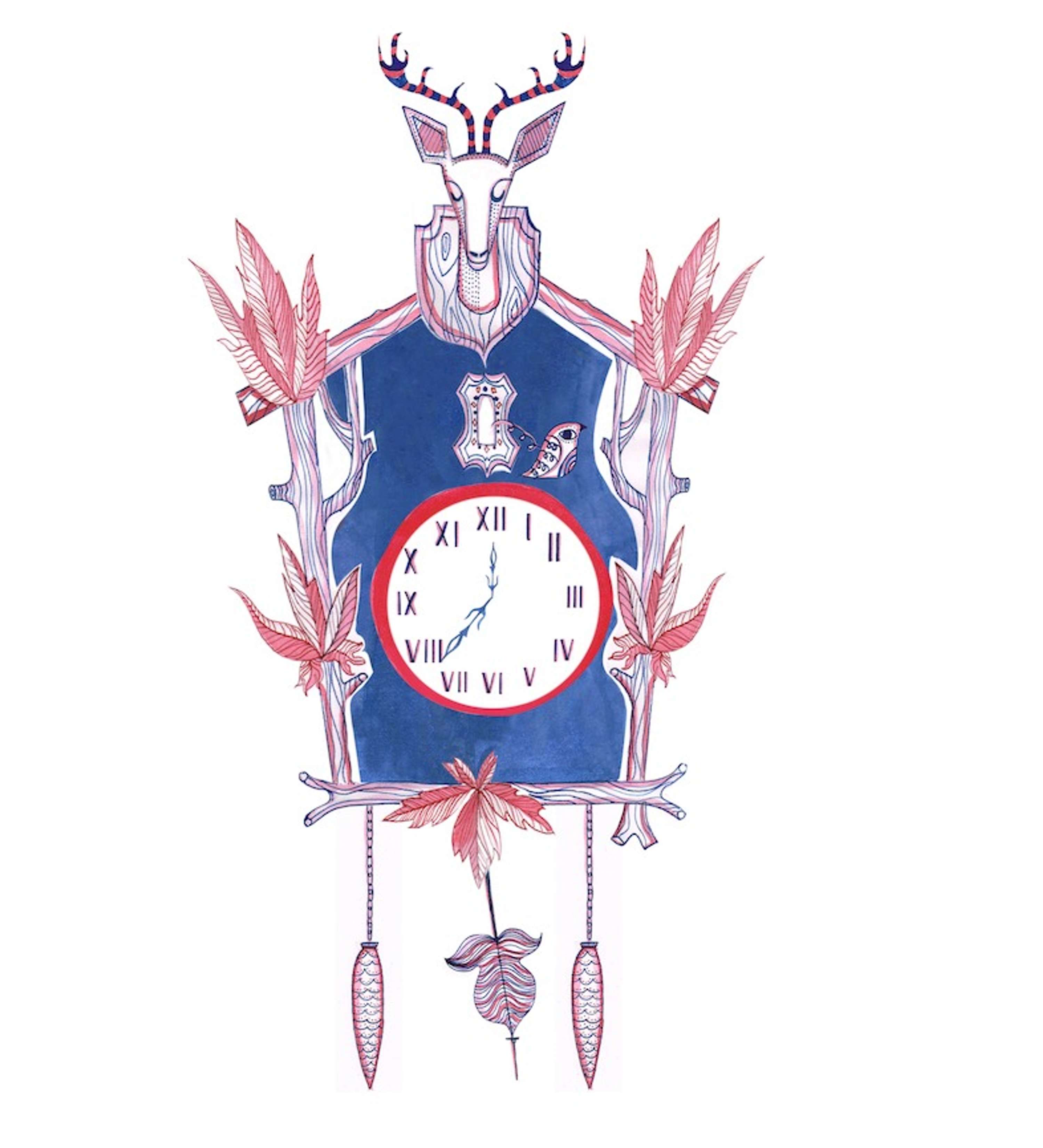 Cuckoo Clock by Alexander Beeching