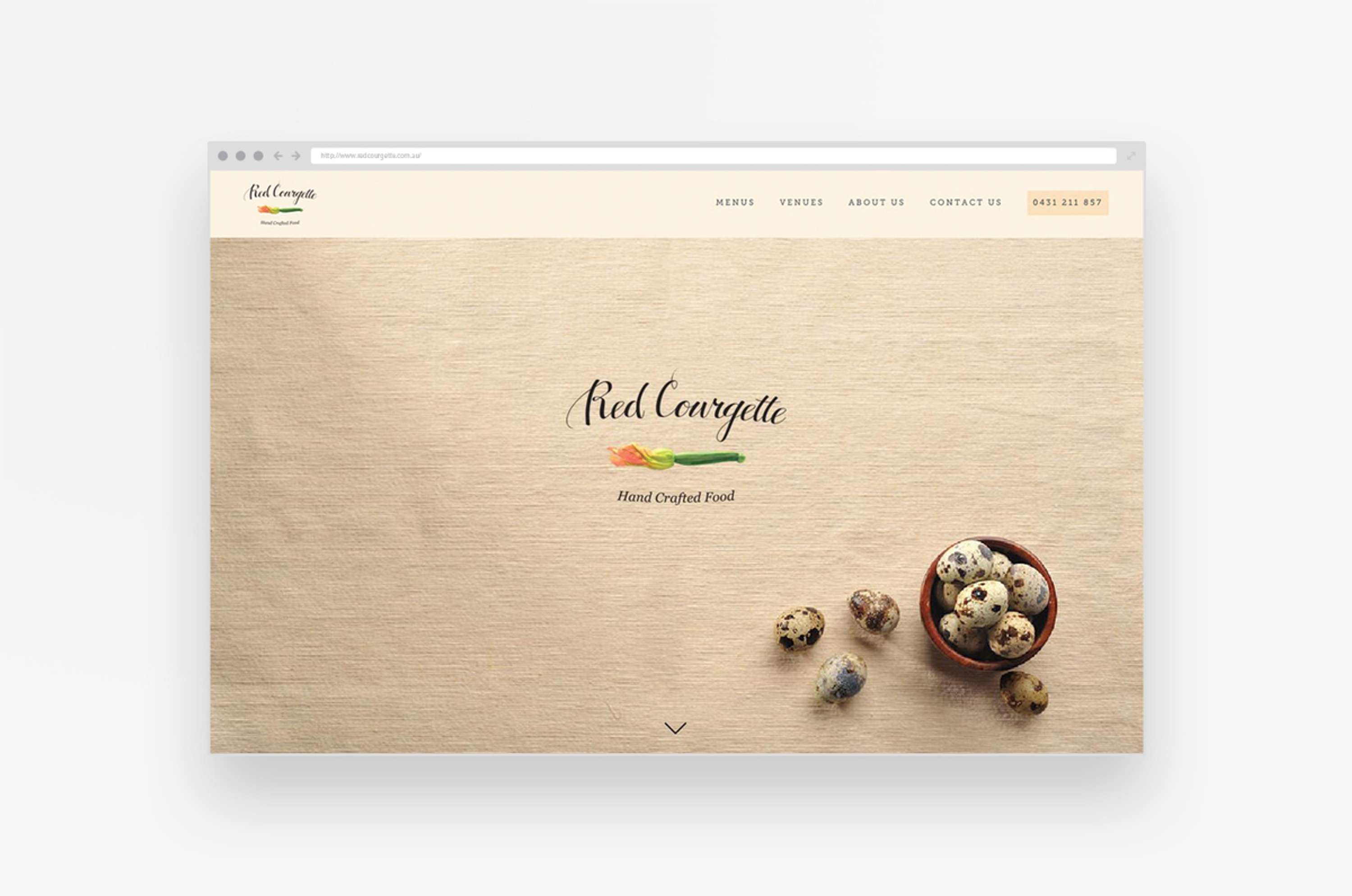 Red Courgette Website – WIP by Dan Williams