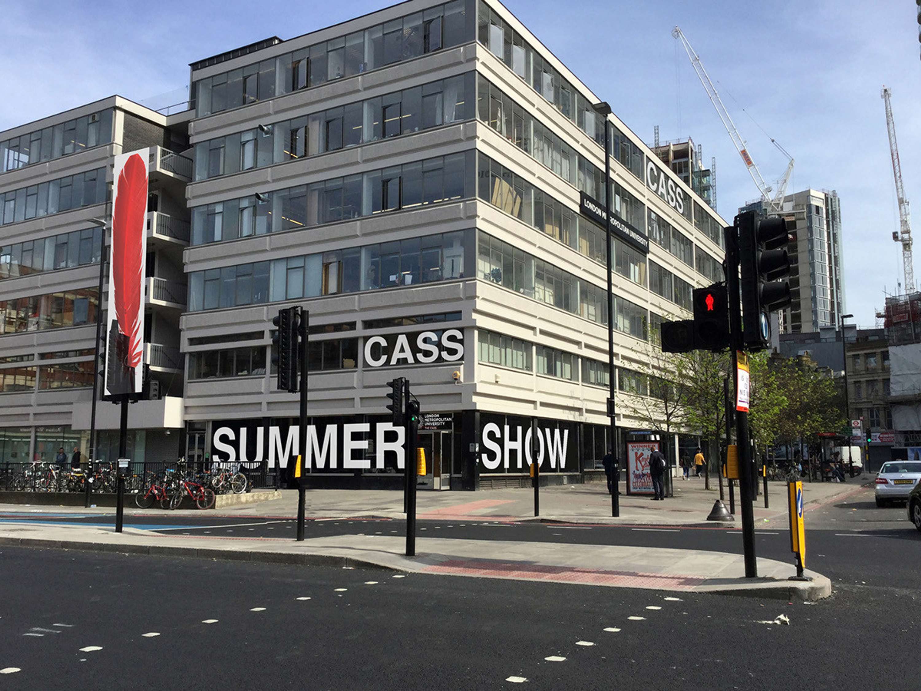 Cass Summer Show 2016 Way-finding by Ottavia Alieri