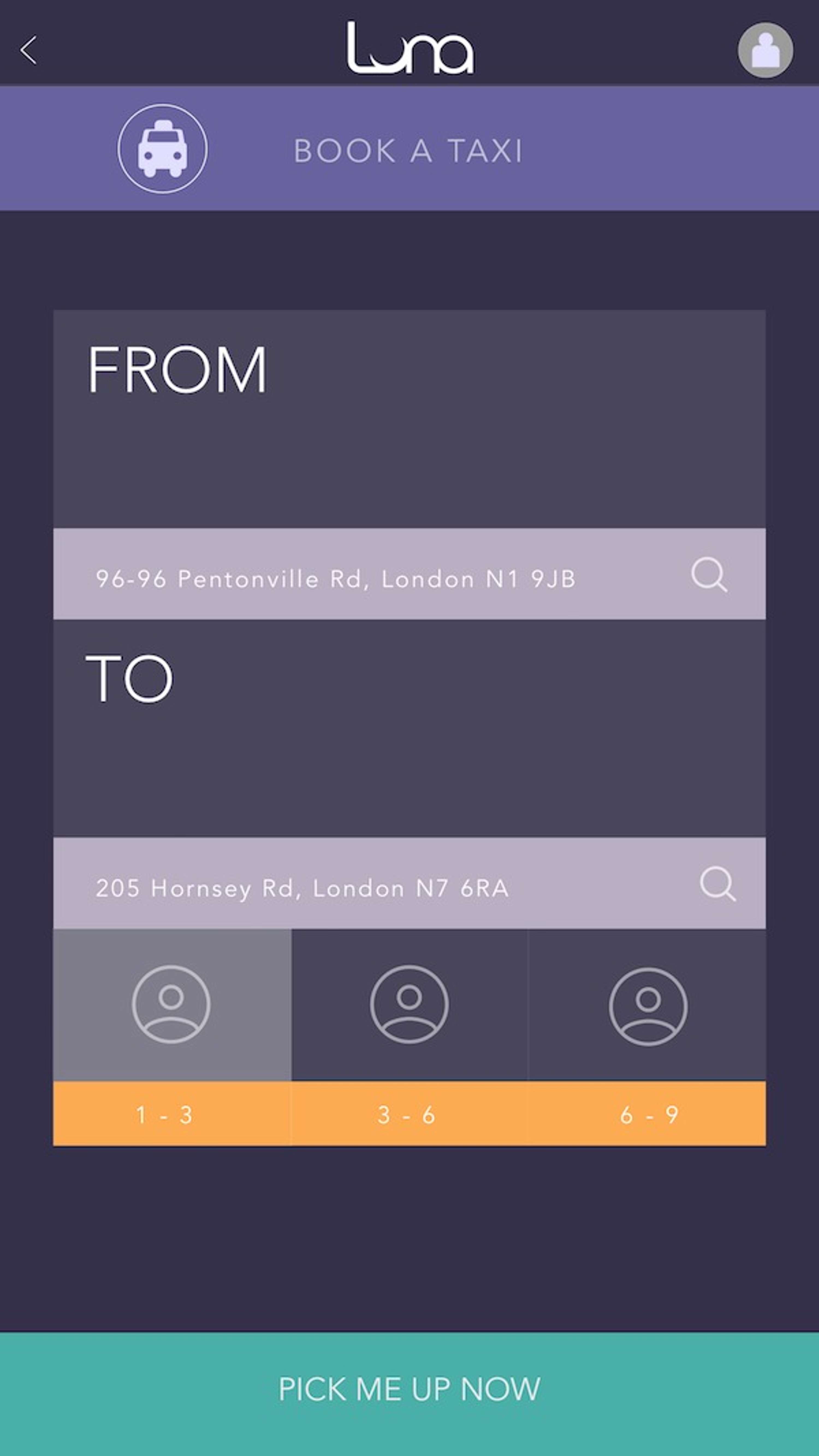 Luna App by Illiany Hamdan