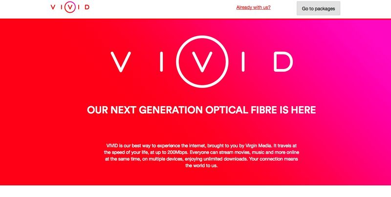 Virgin Media VIVID launch by Rhiannon Vivian