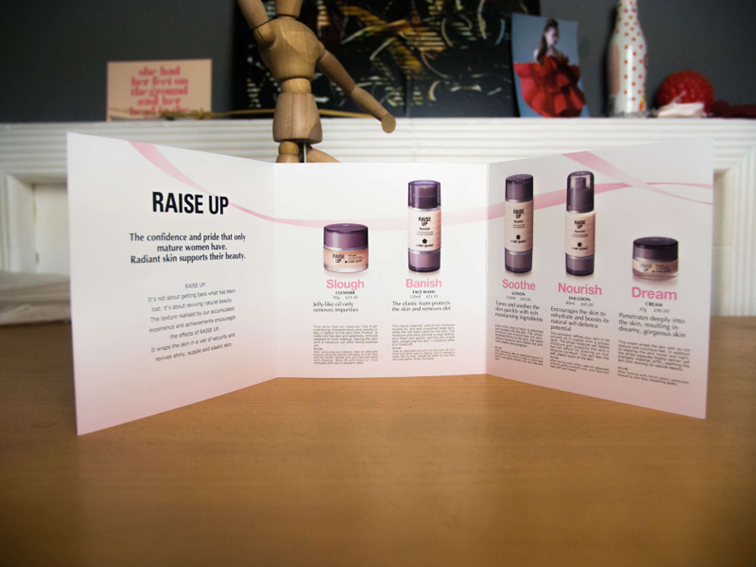 Cosmetic Product Leaflets by Valeria Romeo