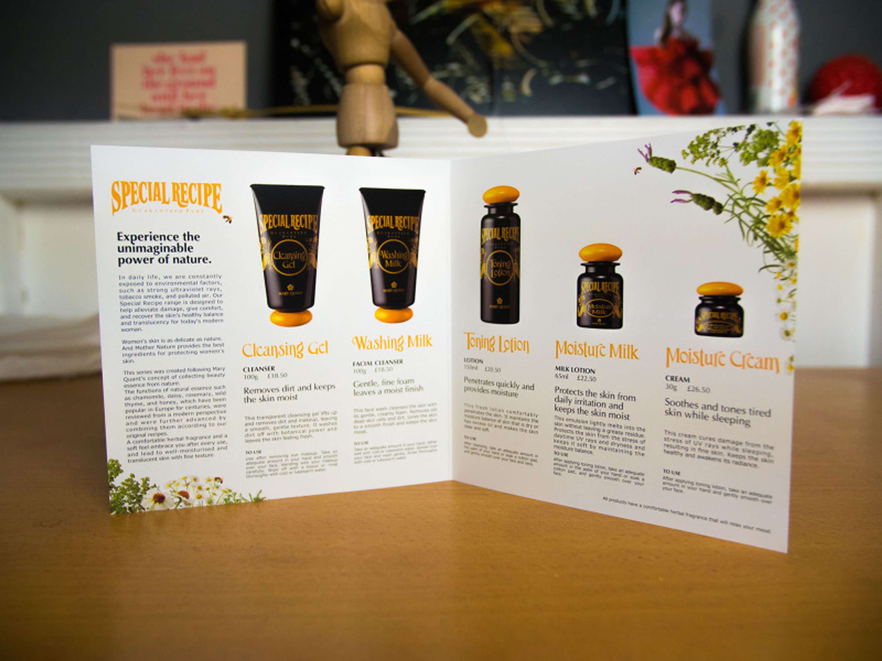 Cosmetic Product Leaflets by Valeria Romeo