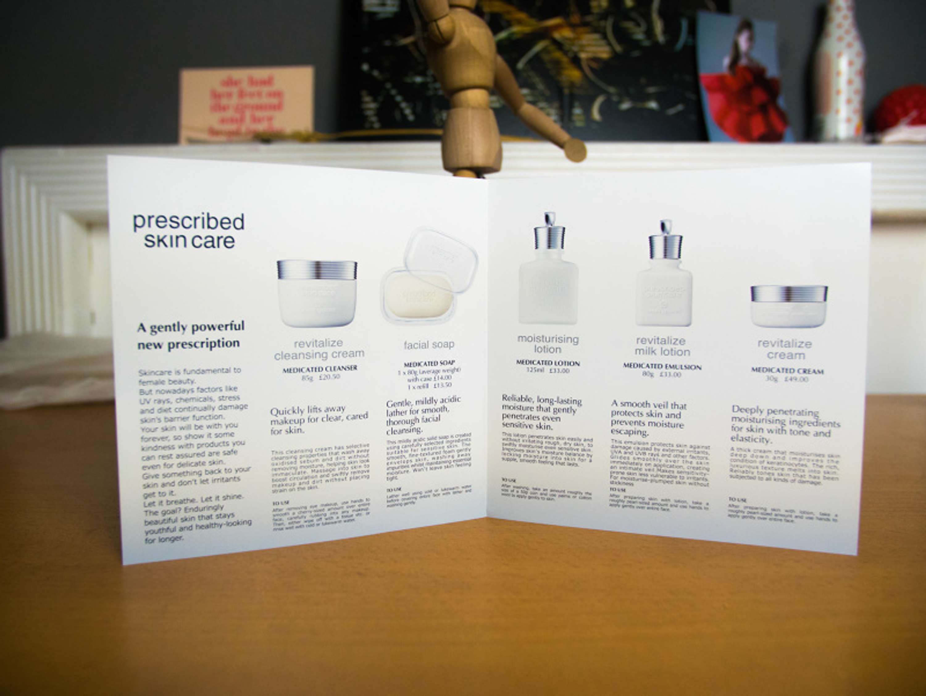 Cosmetic Product Leaflets by Valeria Romeo