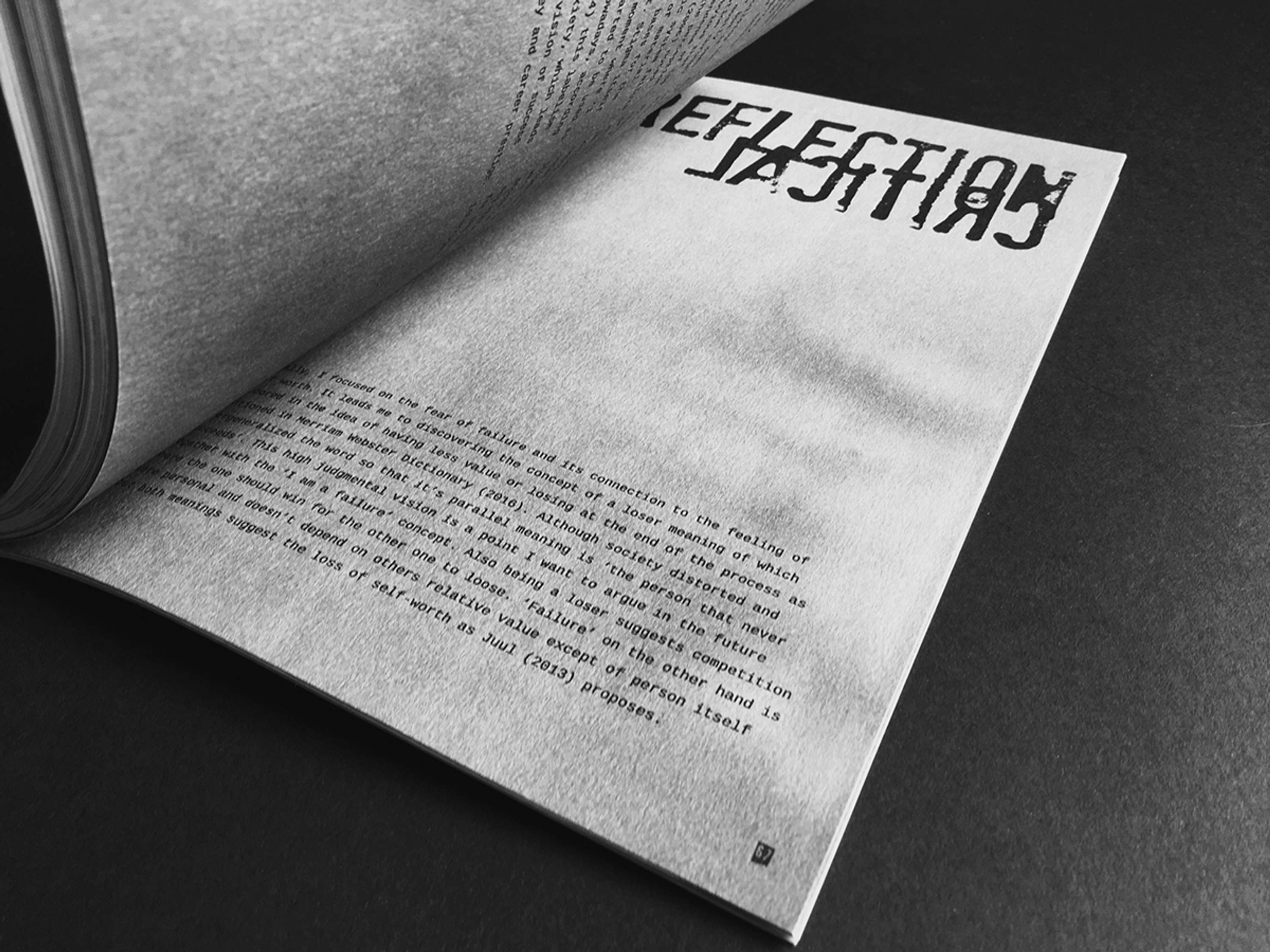'Failosophy' visual research by Anna Vasiunyk