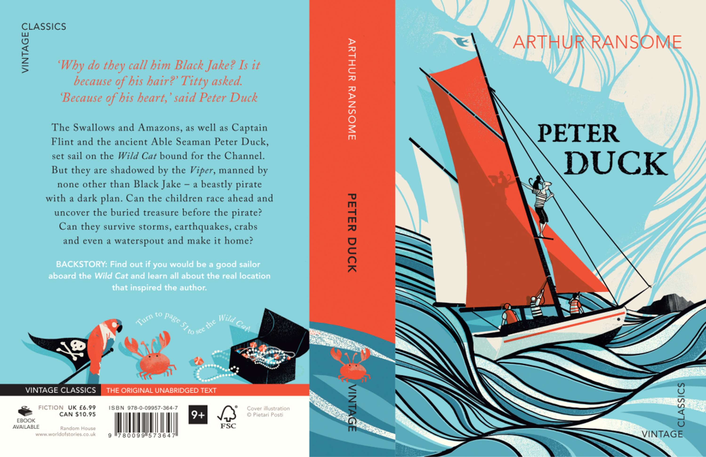 Arthur Ransome Peter Duck by Pietari Posti