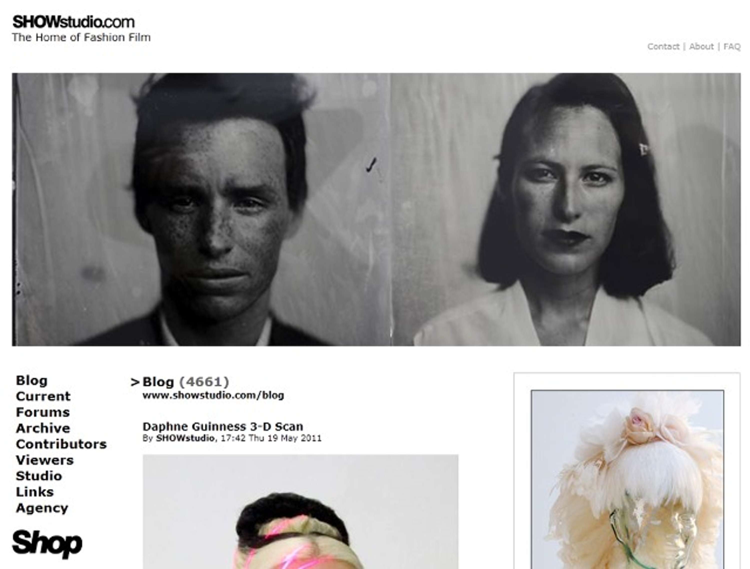 Showstudio by Rebecca Calver