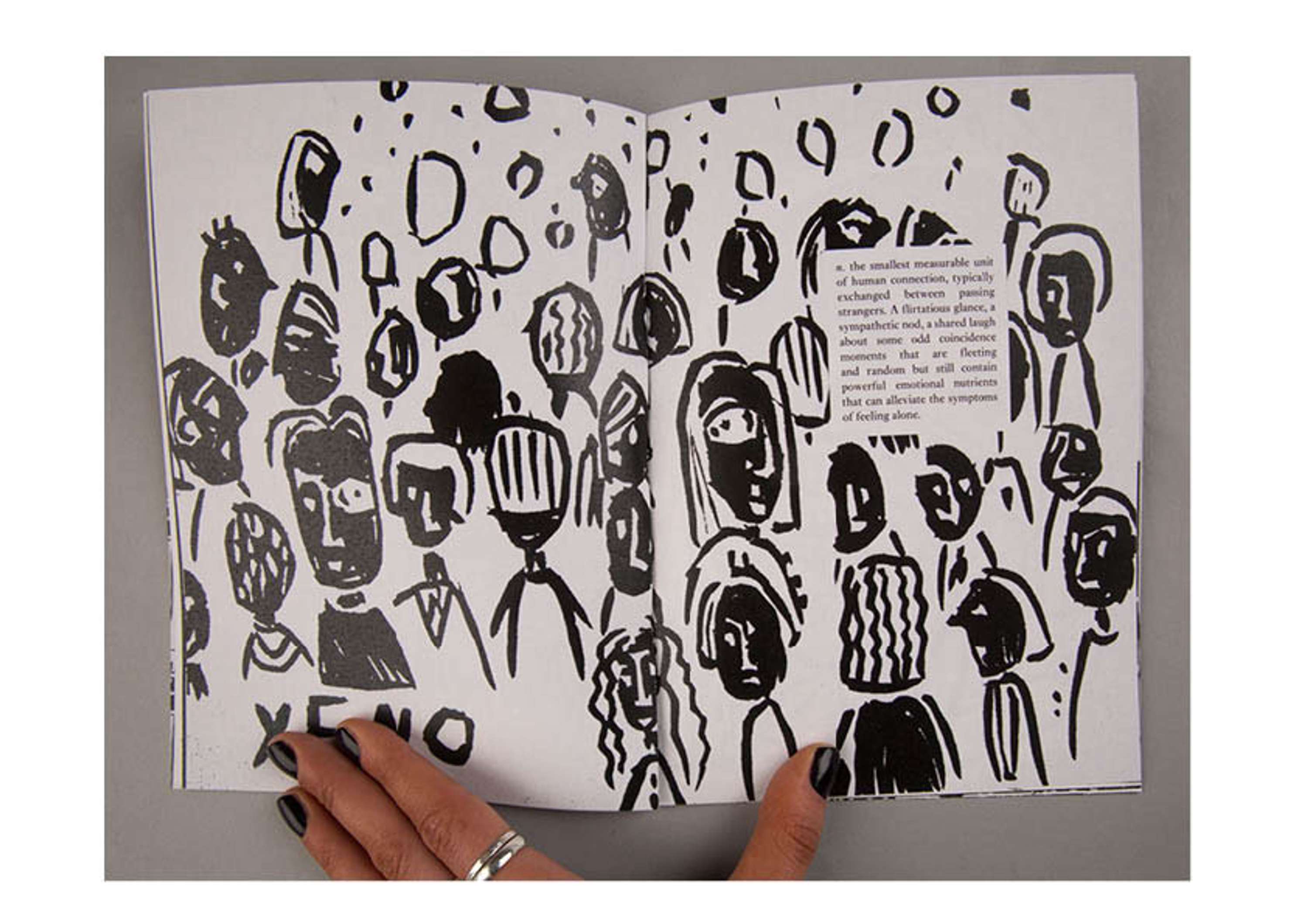 A Collection of emotional fossils by Jessica Ward